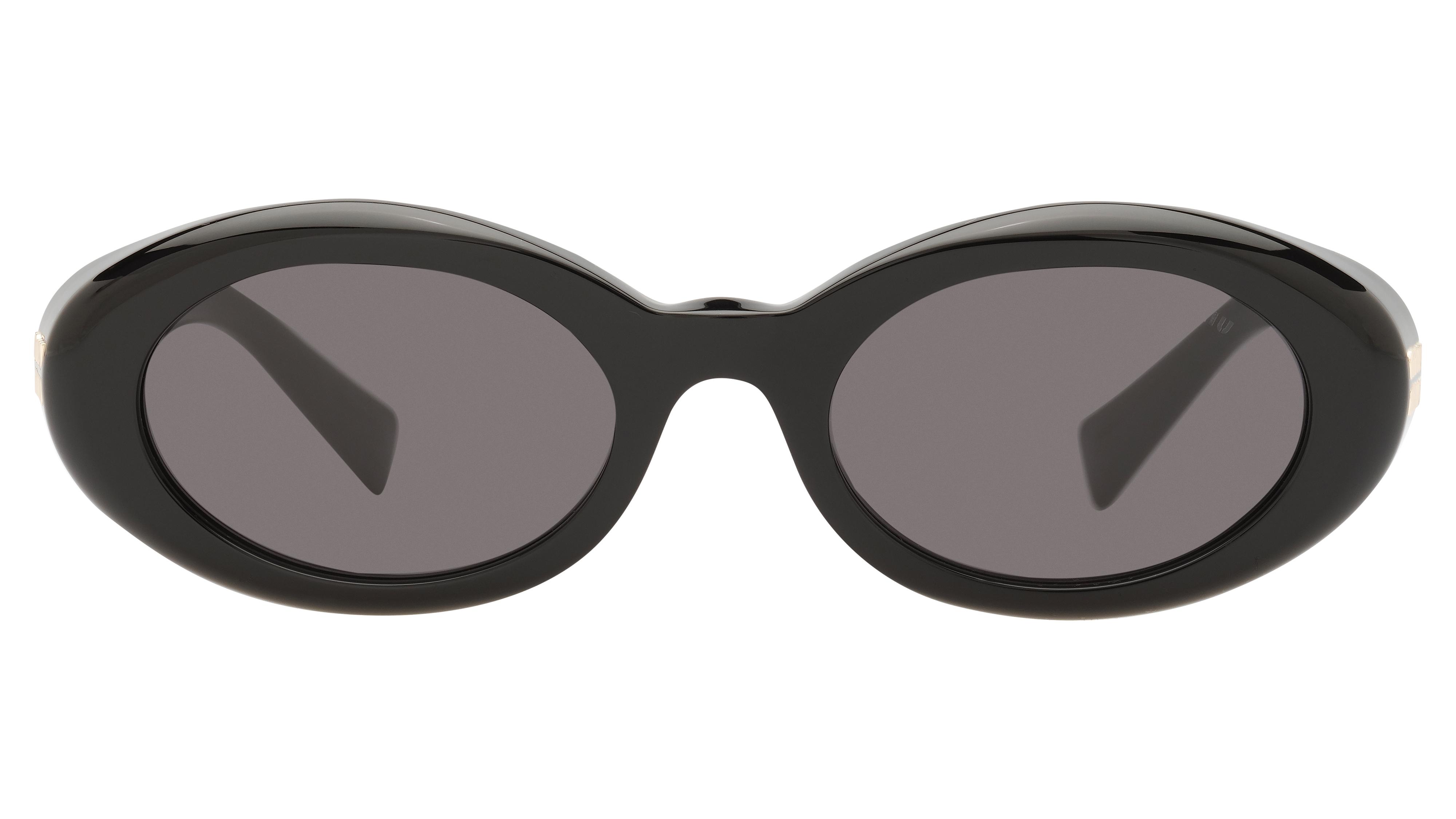 Lunettes de soleil Miu Miu Femme Noir Ovale MU Face