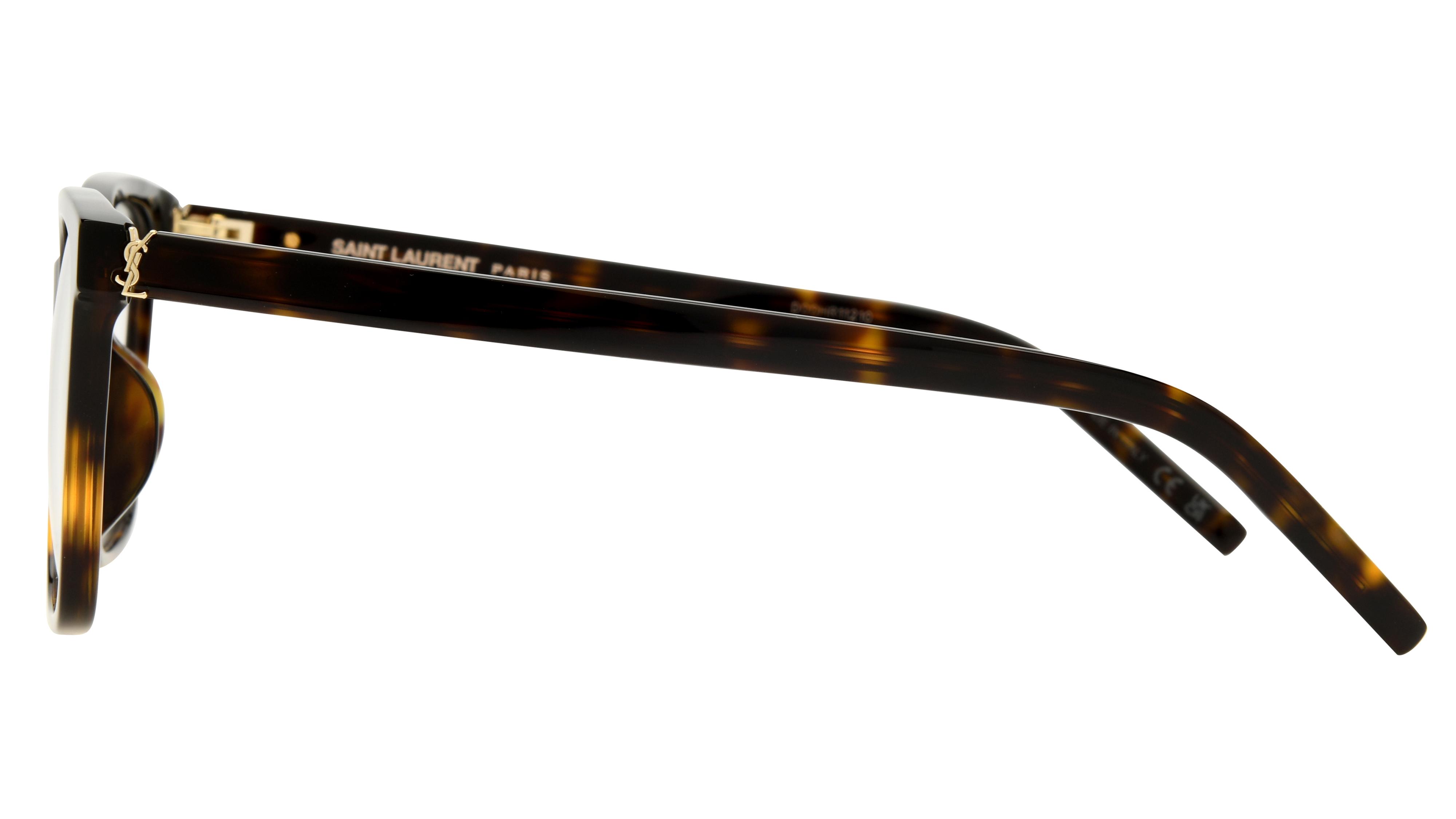 Lunettes de vue Saint Laurent Femme Écaille Rectangle SL Gauche