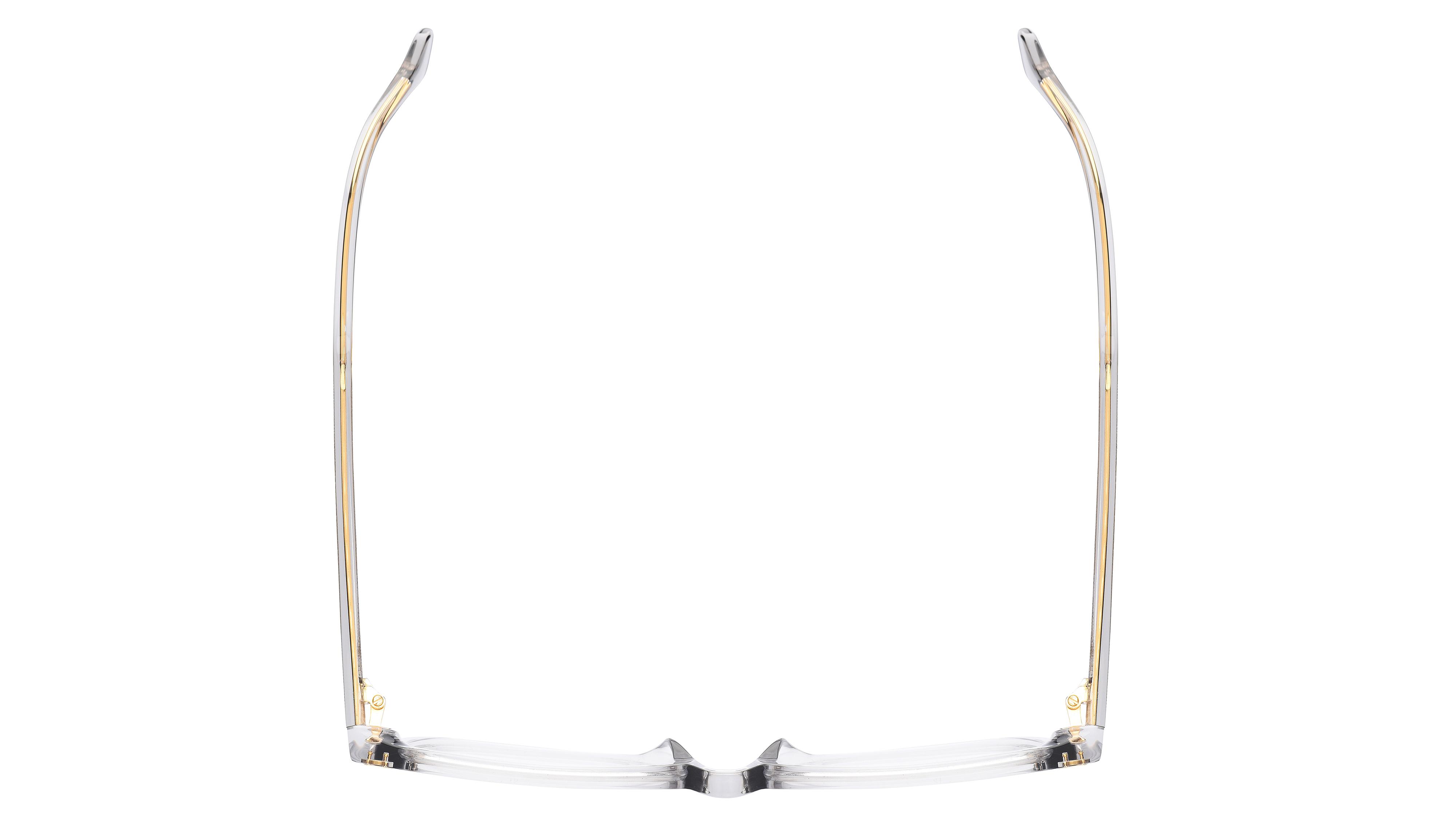 Lunettes de vue Gucci Homme Gris Rectangle Gg0737O Dessus