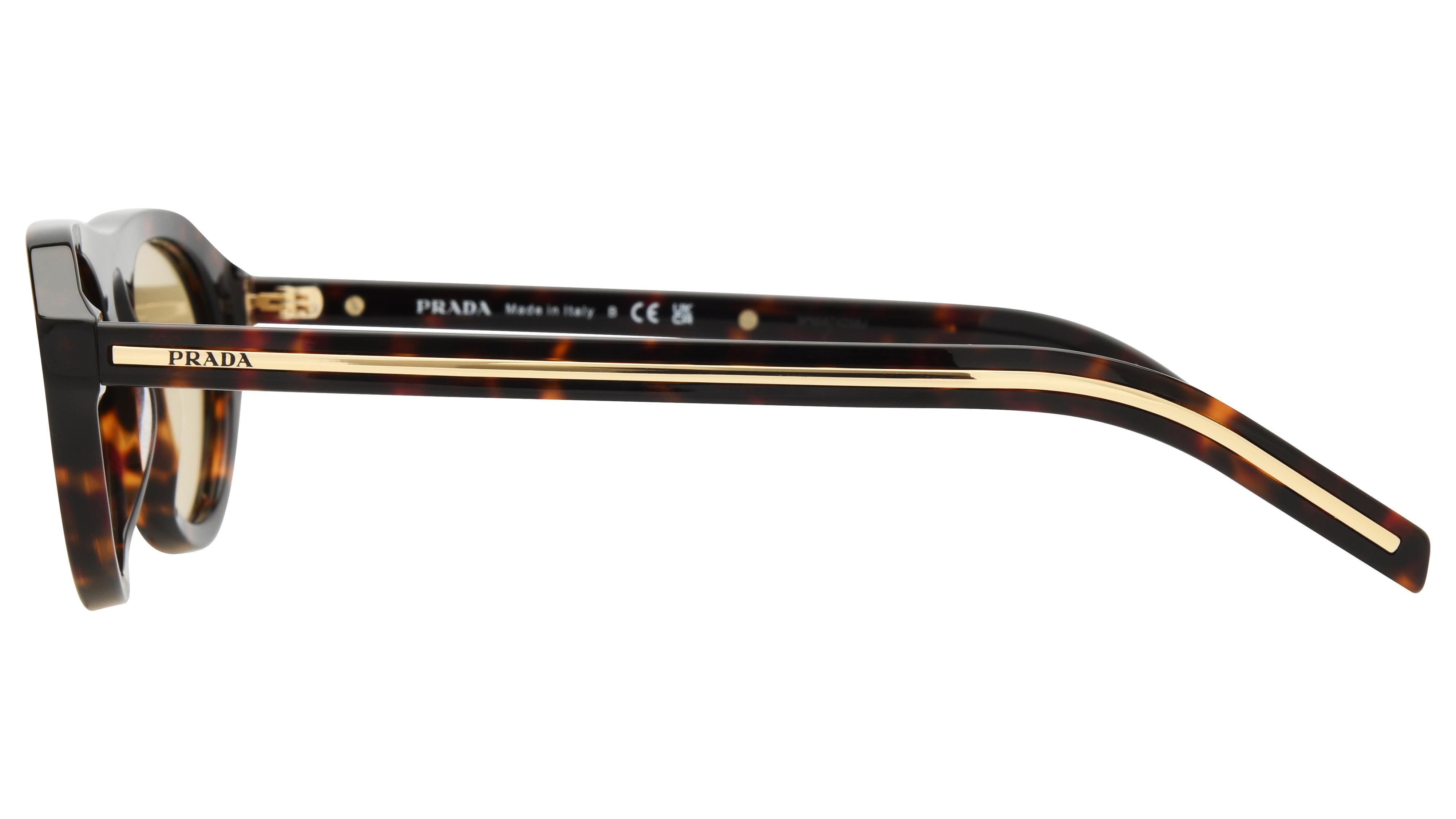 Lunettes de soleil Prada Femme Écaille Aviateur PR Gauche