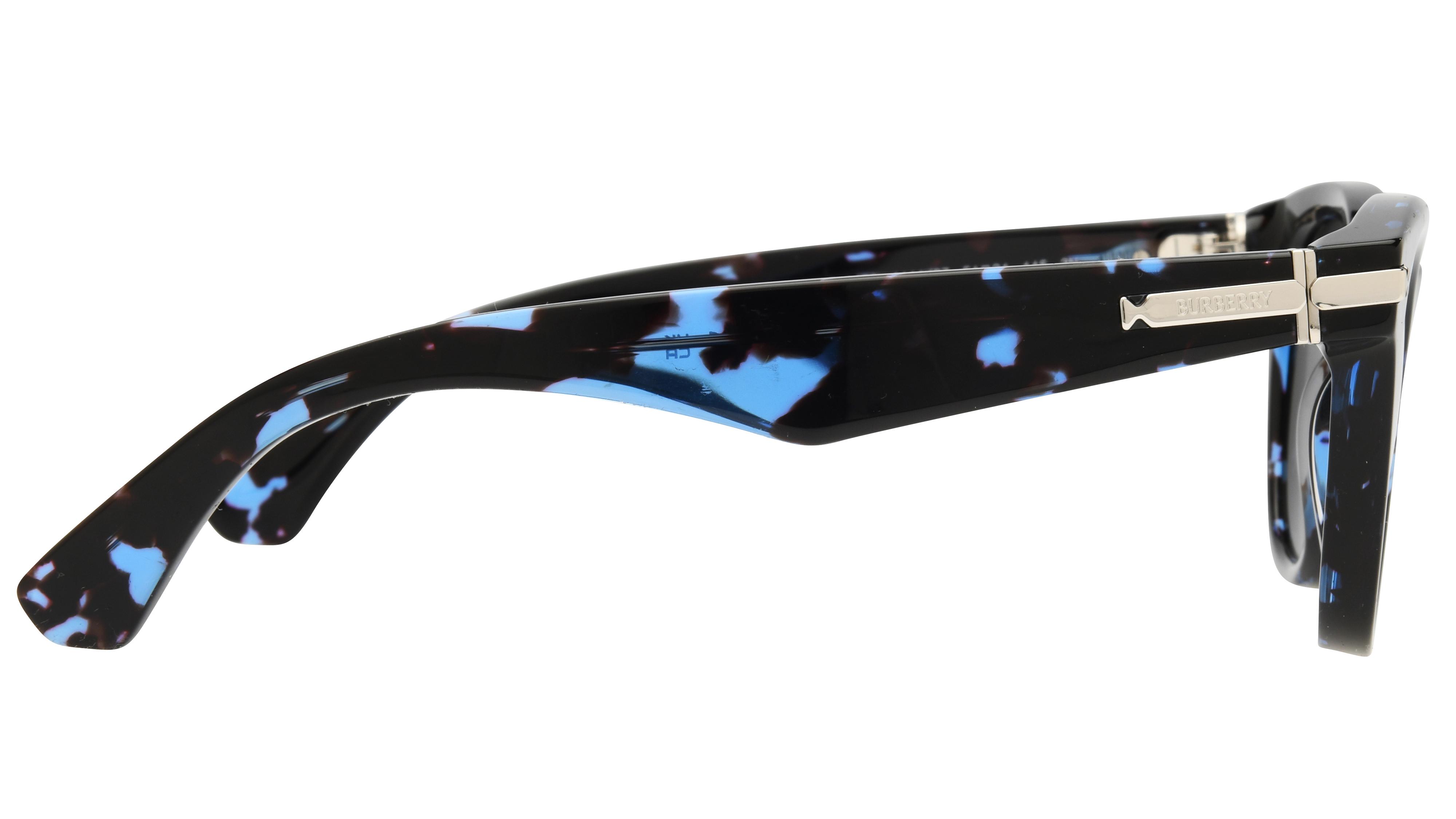 Lunettes de soleil Burberry Femme Bleu Carré BE4439 Droite