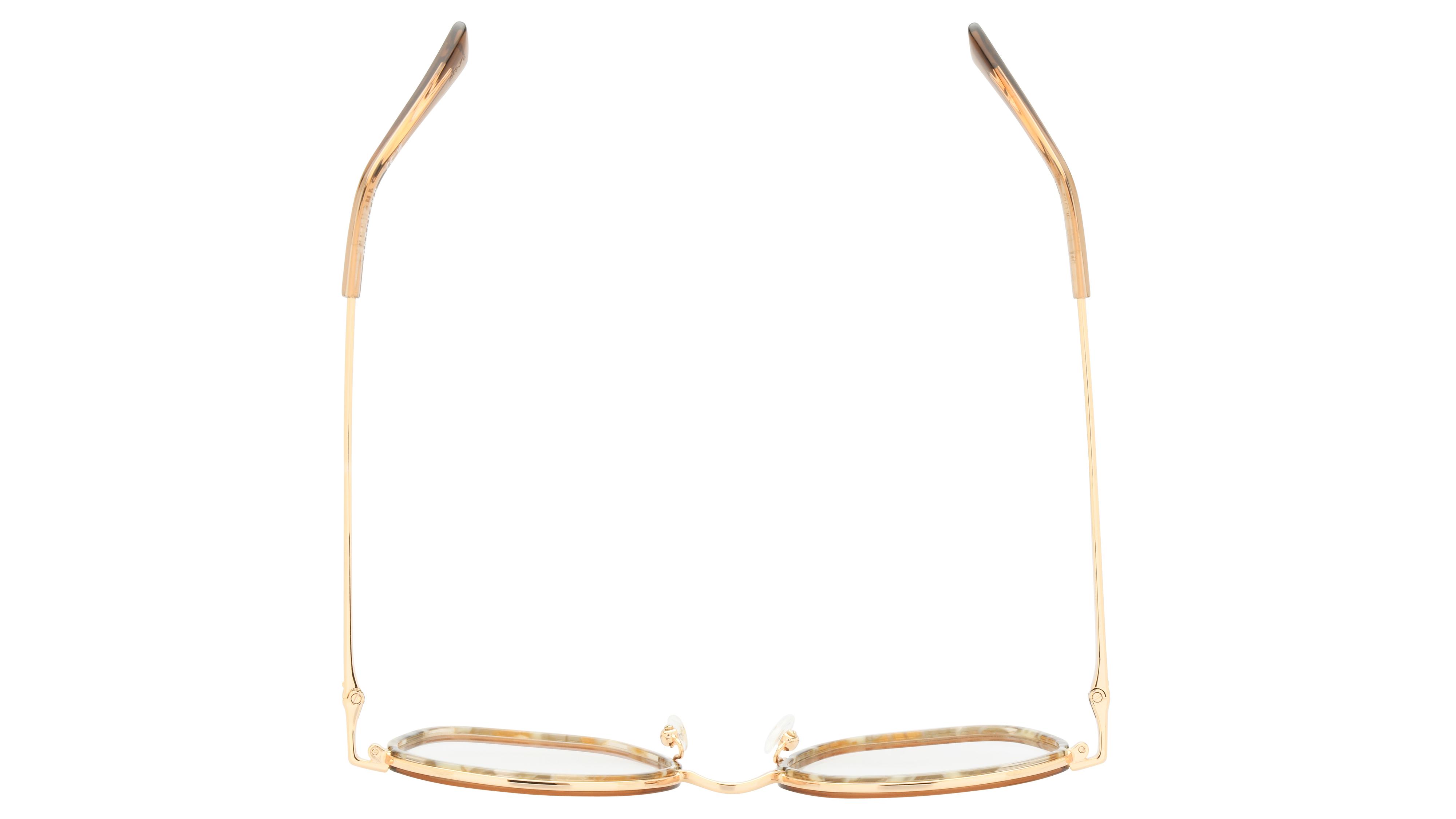 Lunettes de vue Longchamp Femme Marron Carré Lo2183 Dessus