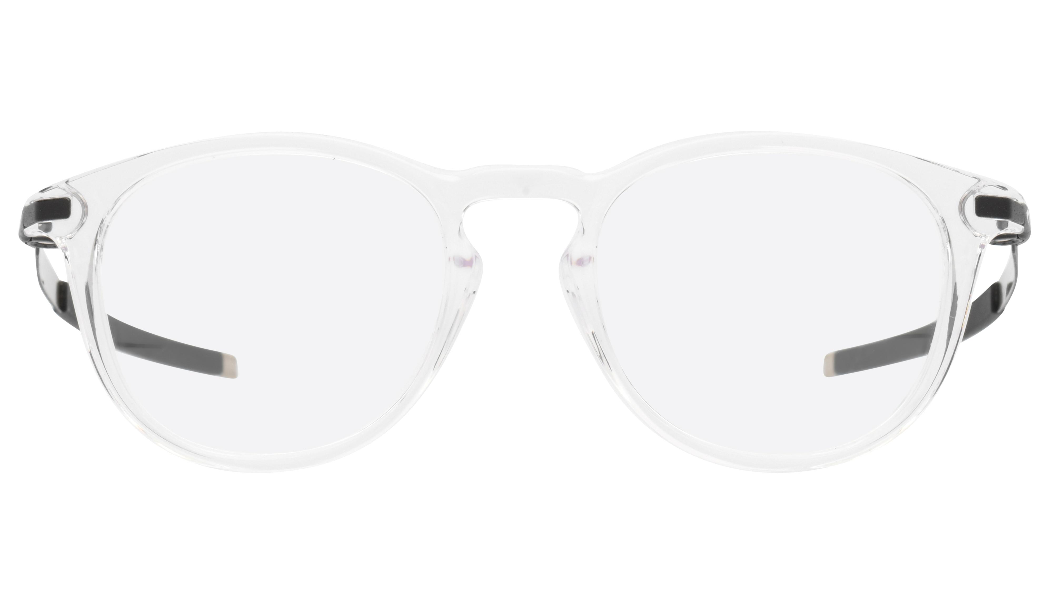 Lunettes de vue Oakley Homme Gris Ronde Ox8105 Face