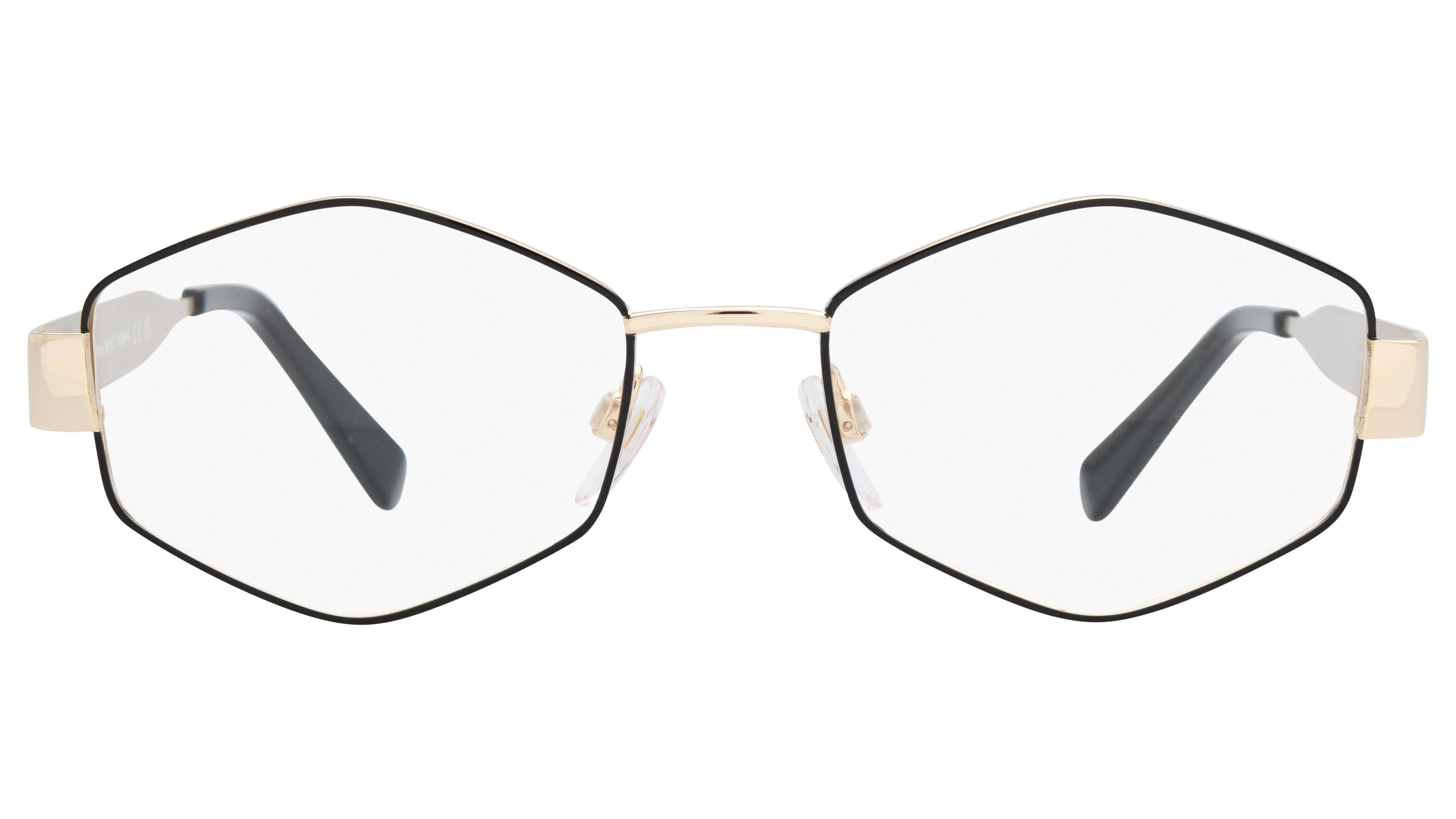 Lunettes de vue Marc Jacobs Femme Or Arrondie Marc Face