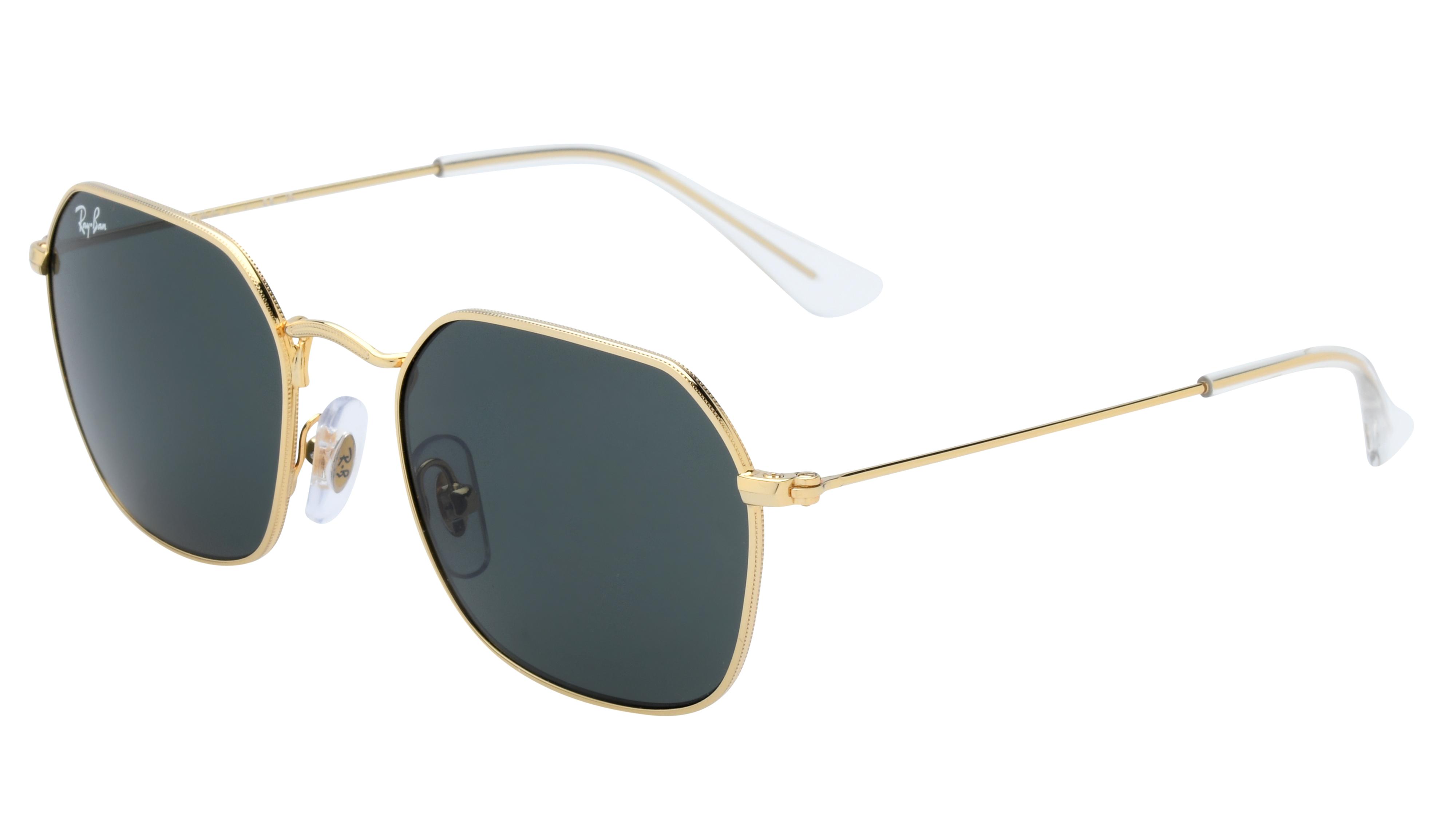 Lunettes de soleil Ray-Ban Mixte Or Carré RJ9594S Trois-Quart