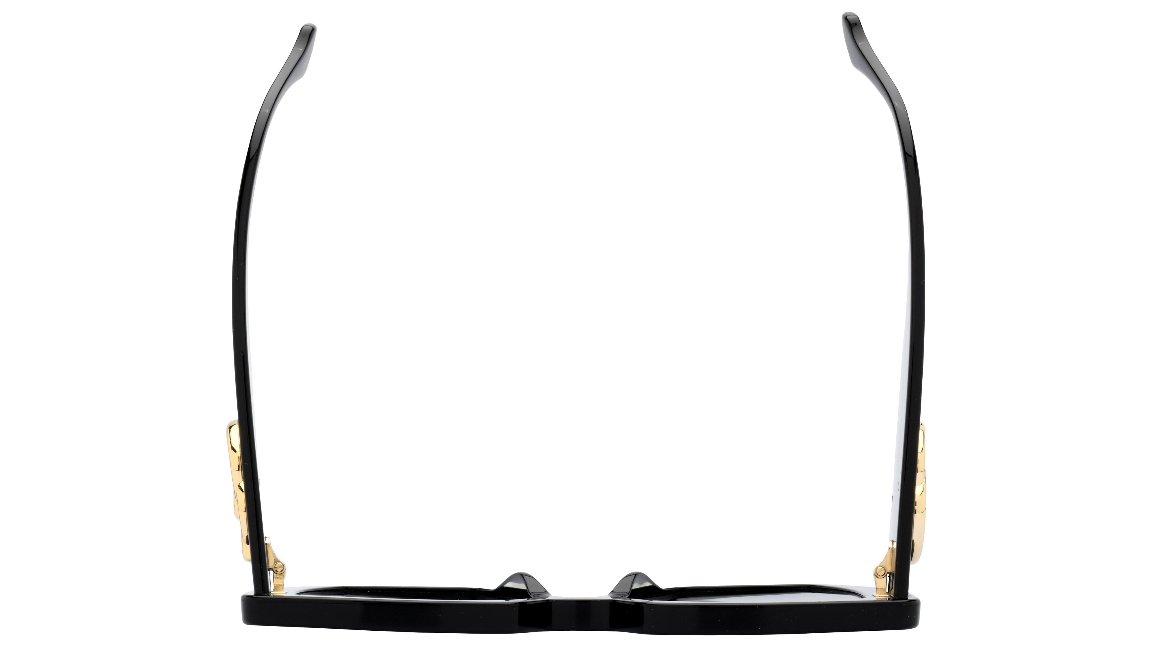 Lunettes de soleil Gucci Femme Noir Carré Gg0956S Dessus