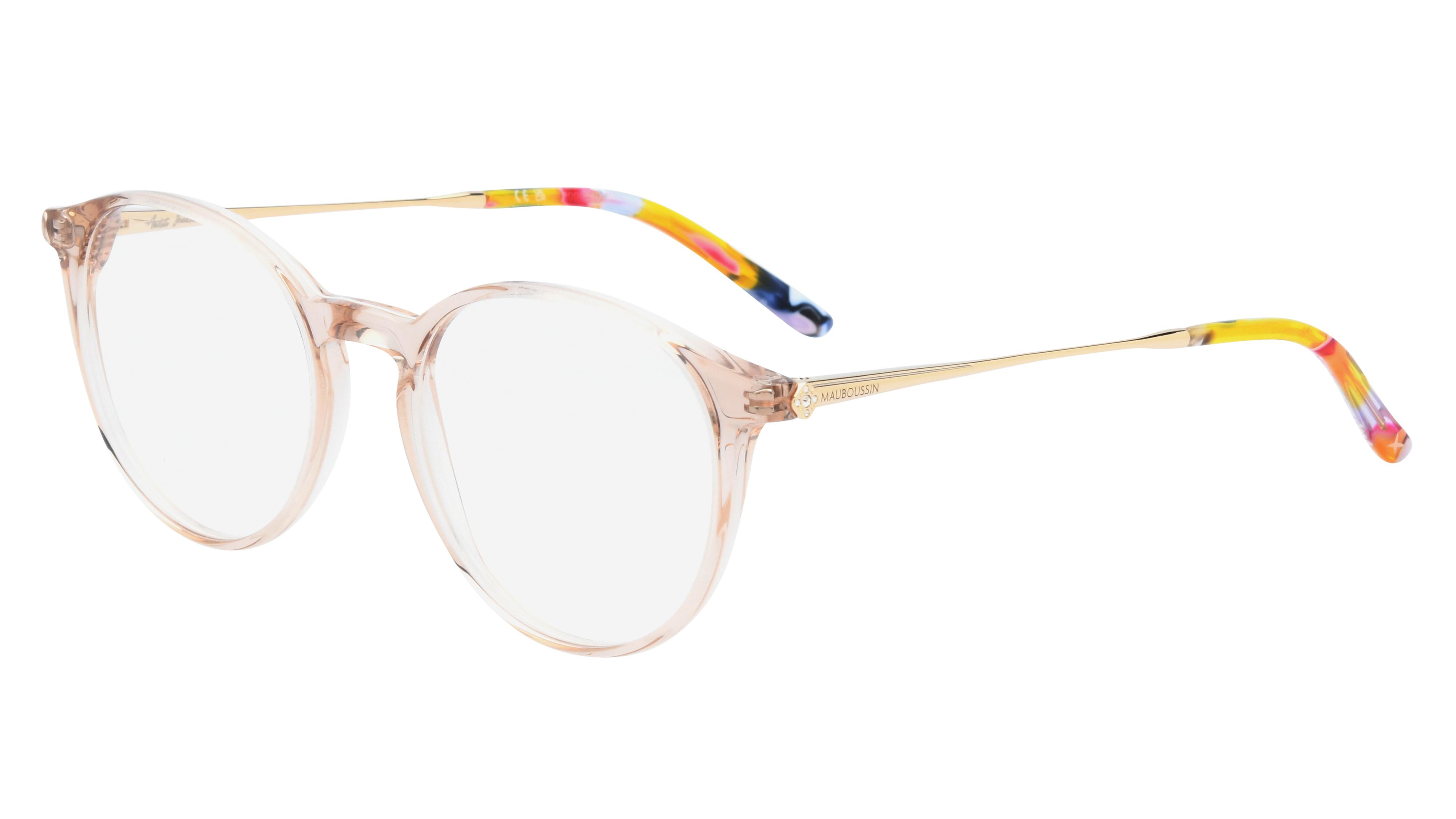 Lunettes de vue Mauboussin Femme Rose Pantos MAU2317 Trois-Quart