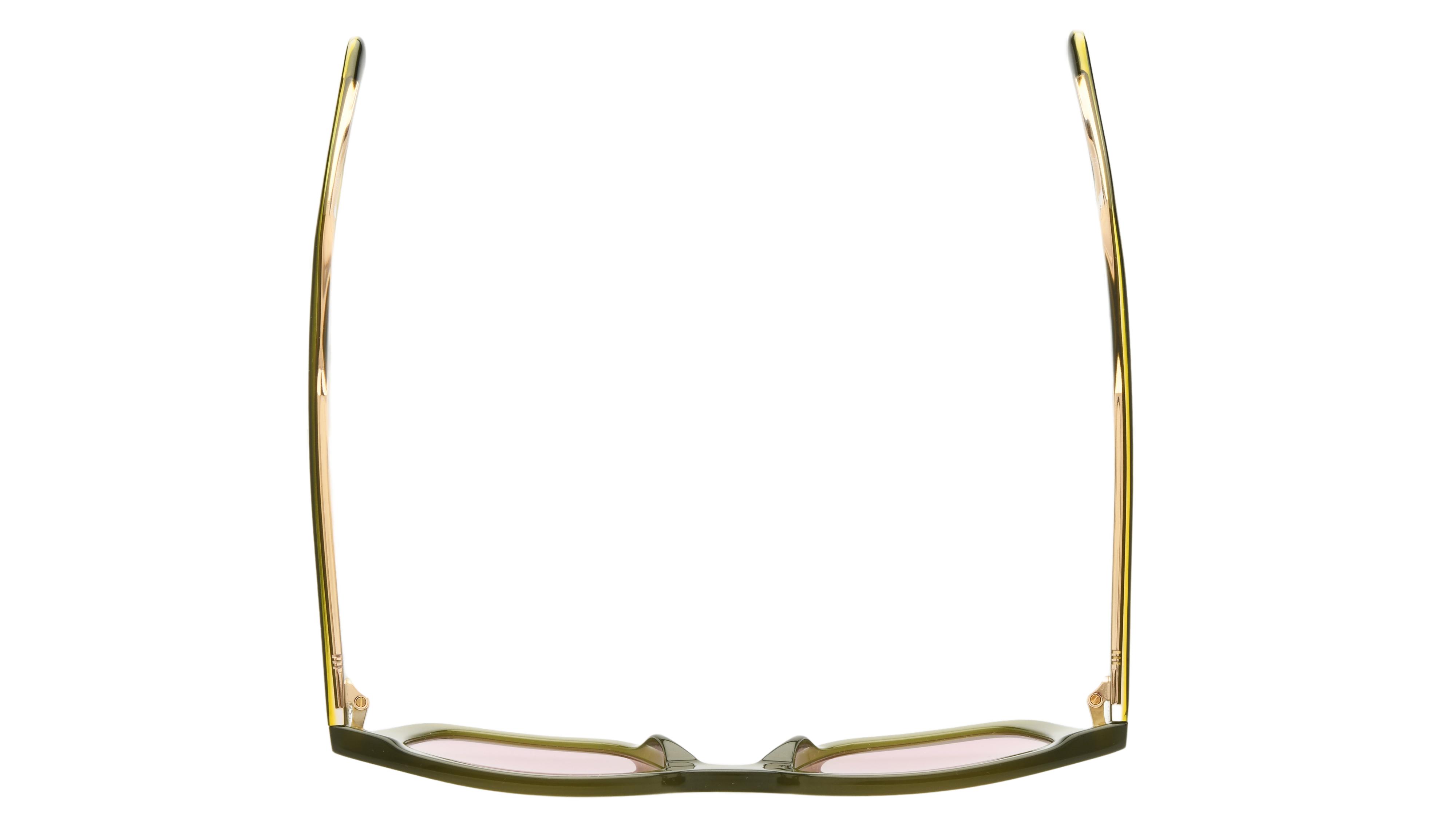 Lunettes de soleil Signature Krys Femme Vert Carré Skj2531-F Dessus