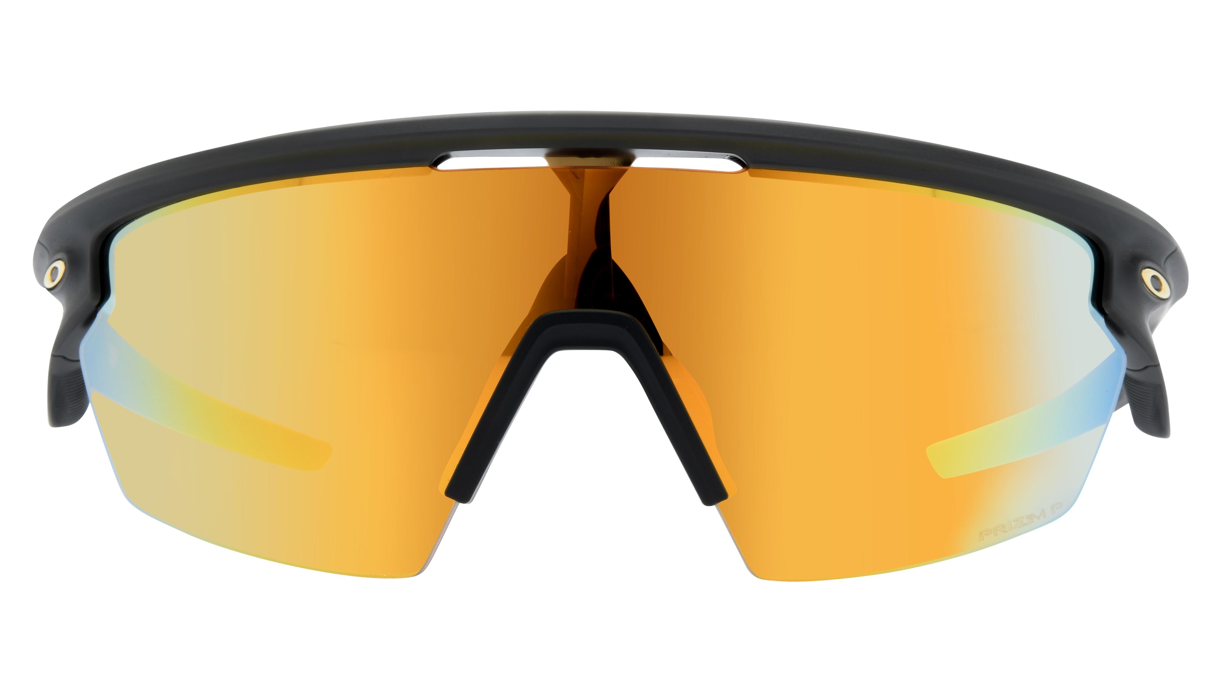 Lunettes de soleil Oakley Mixte Noir Rectangle Oo9403 Face