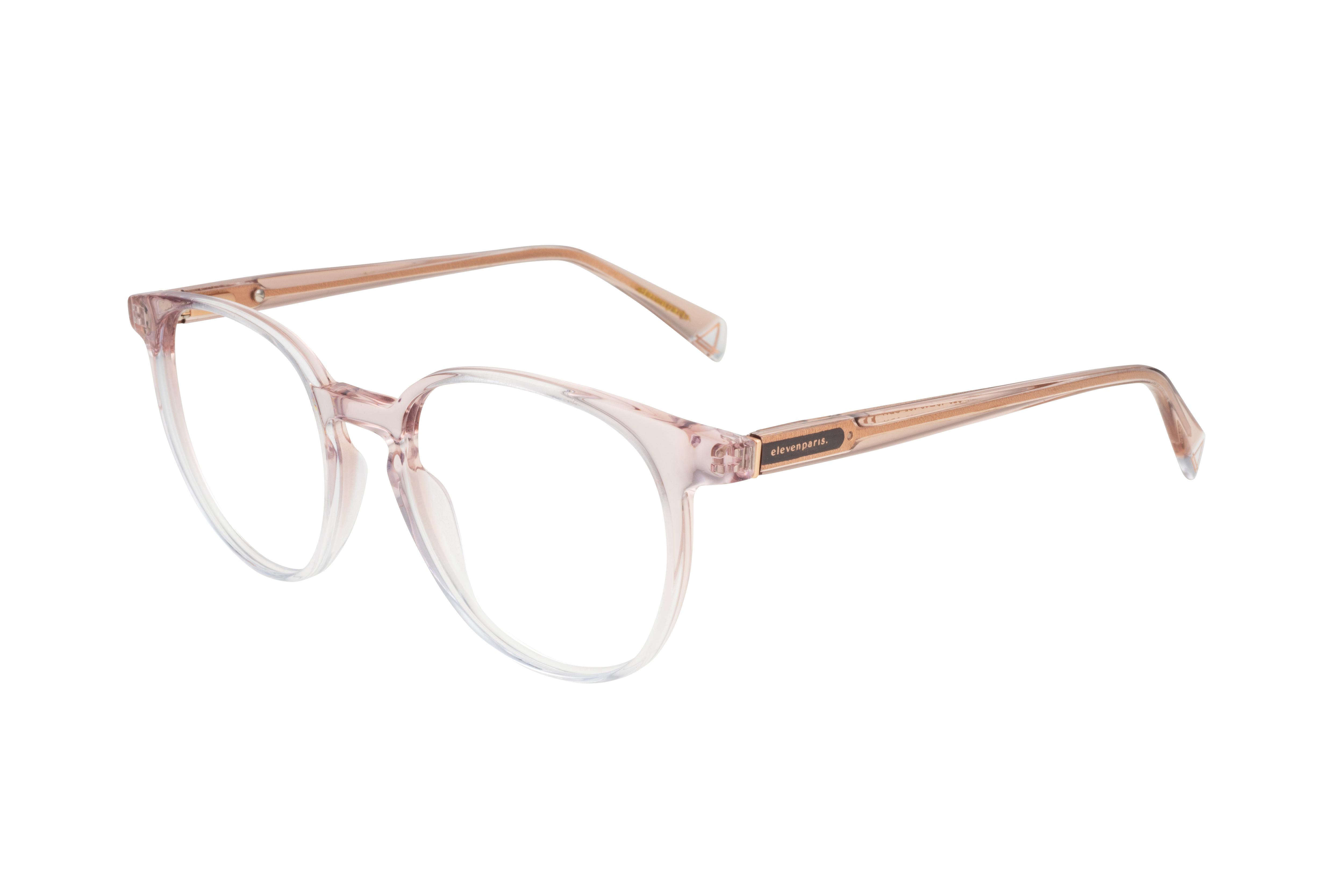 Lunettes de vue Eleven Paris EPAA133 C70 Rose Clair Pantos Krys