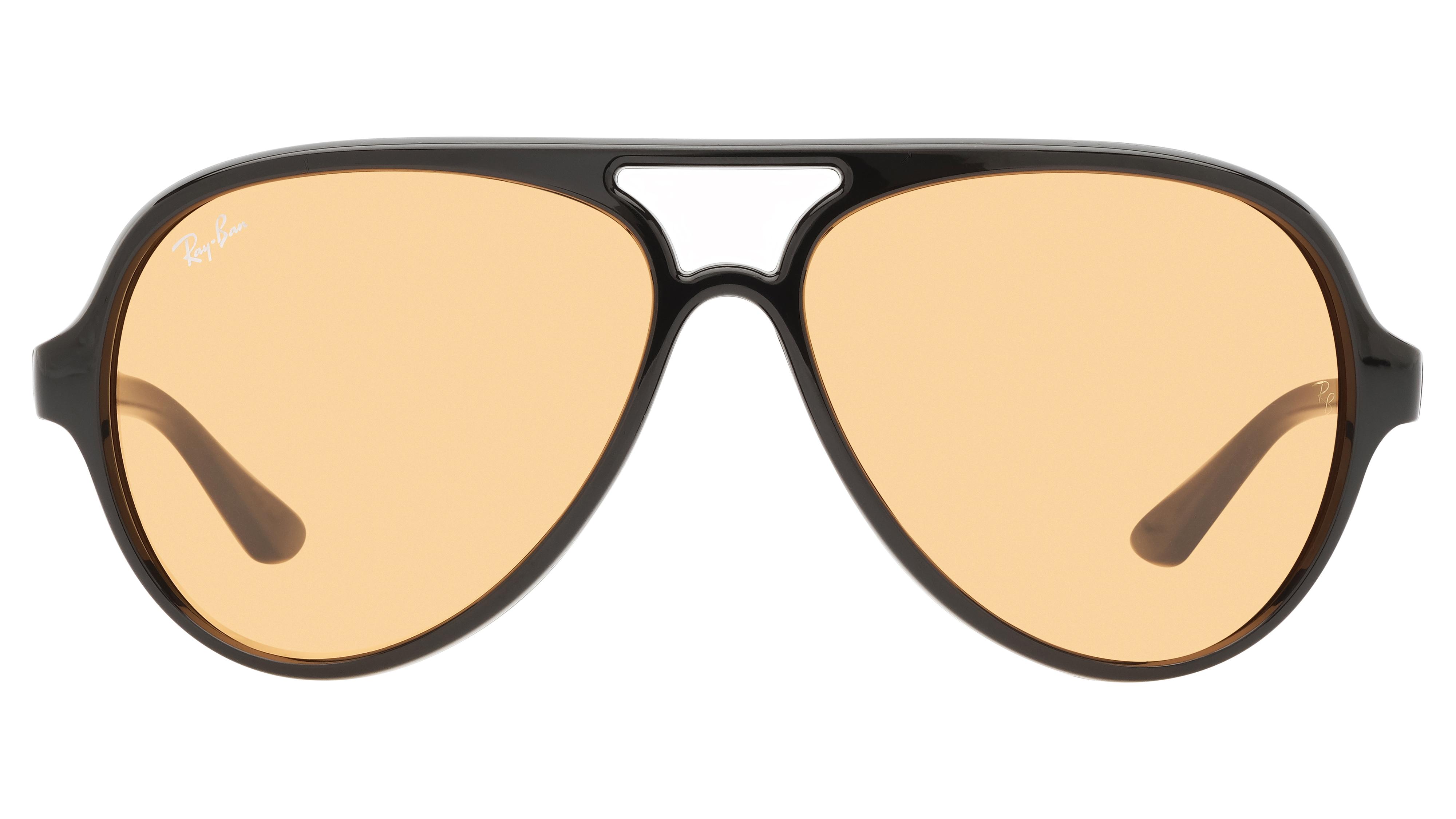 Lunettes de soleil Ray-Ban Homme Noir Aviateur rb4125 Face