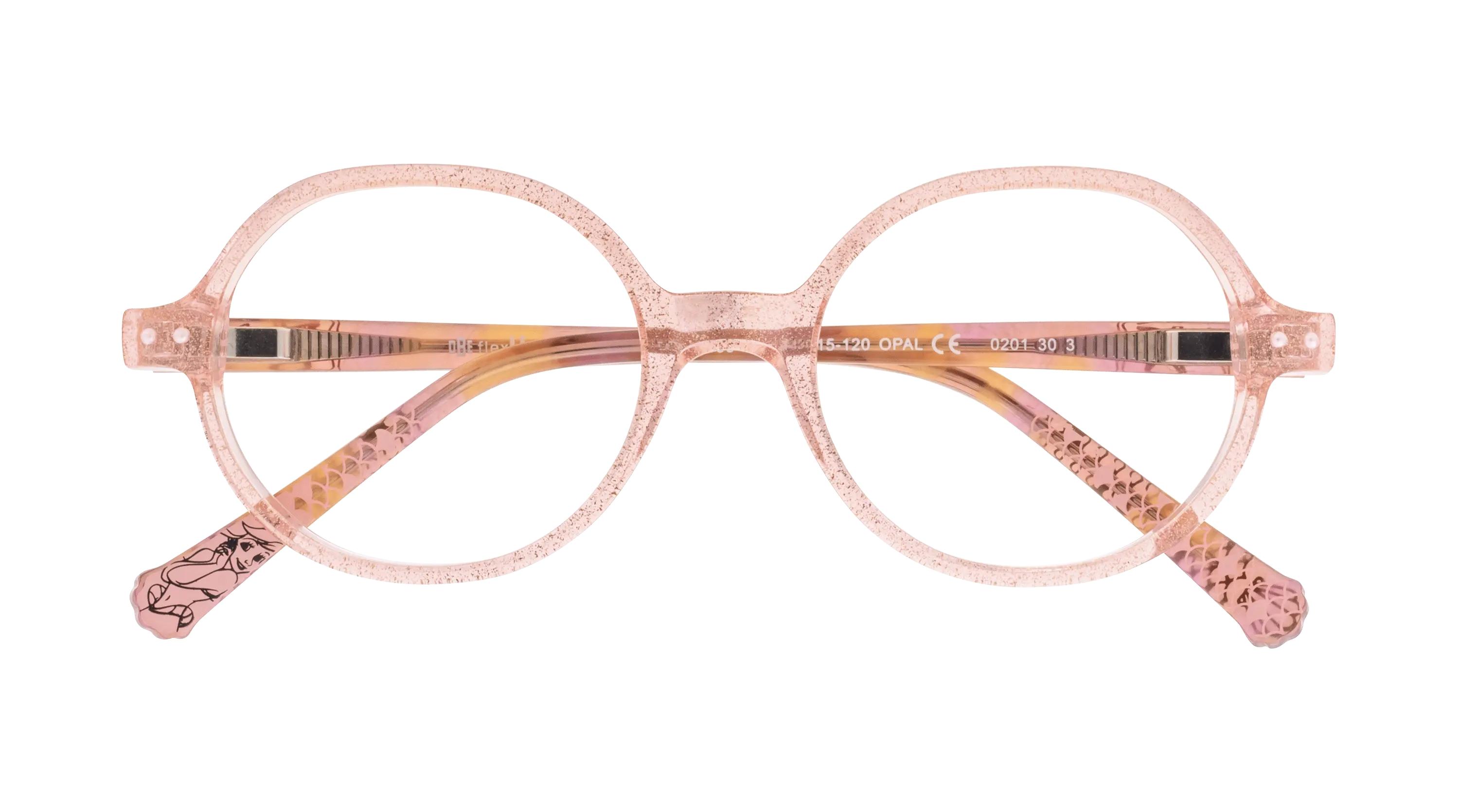 Lunettes de vue Disney Princesses  Rose Pantos DPAA199C10 Face