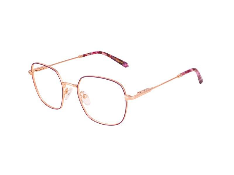 Lunettes de vue Lulu Castagnette Enfant Violet Carré LFMM139 Gauche