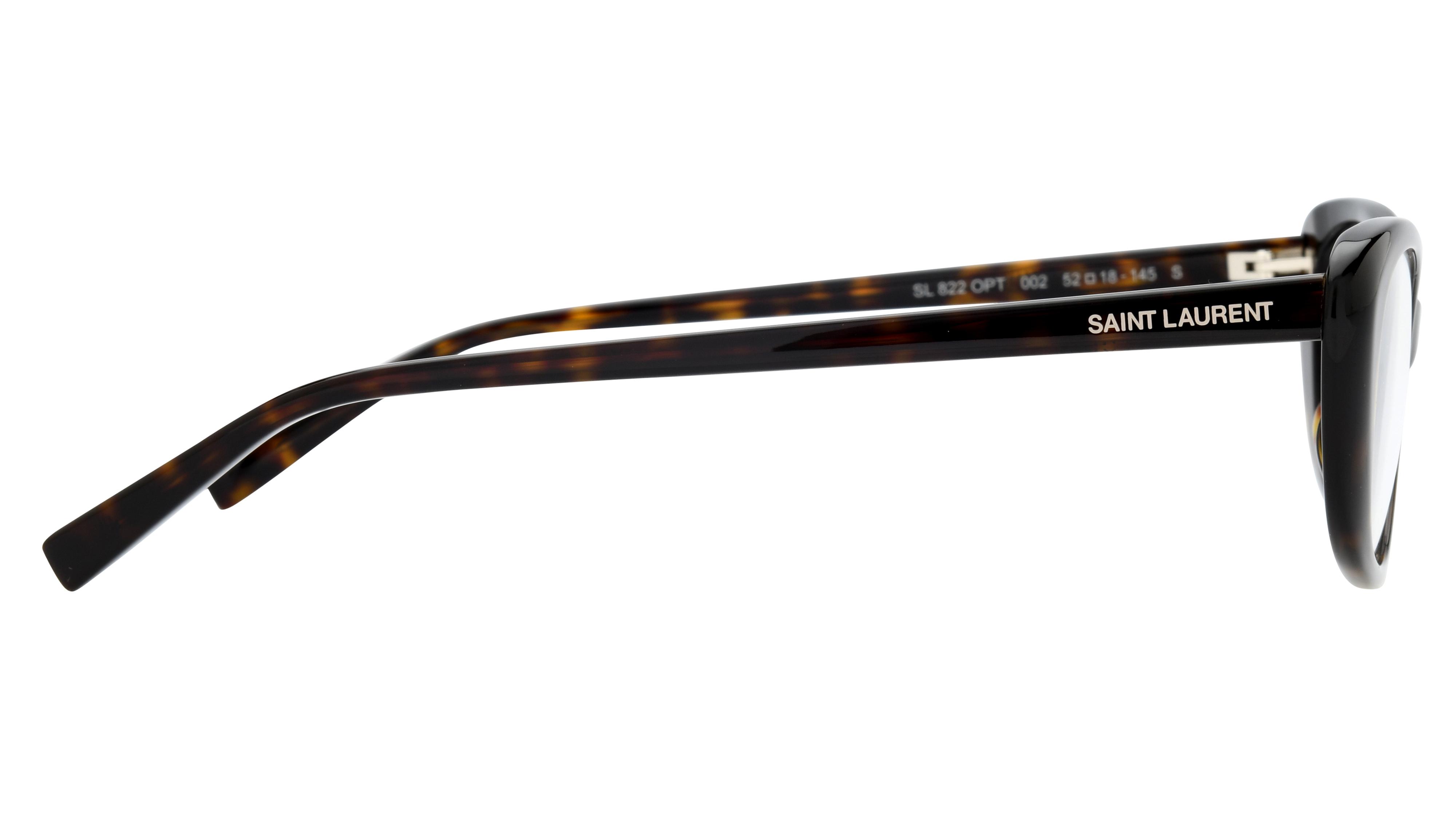 Lunettes de vue Saint Laurent Femme Écaille Papillon Sl822Opt Droite