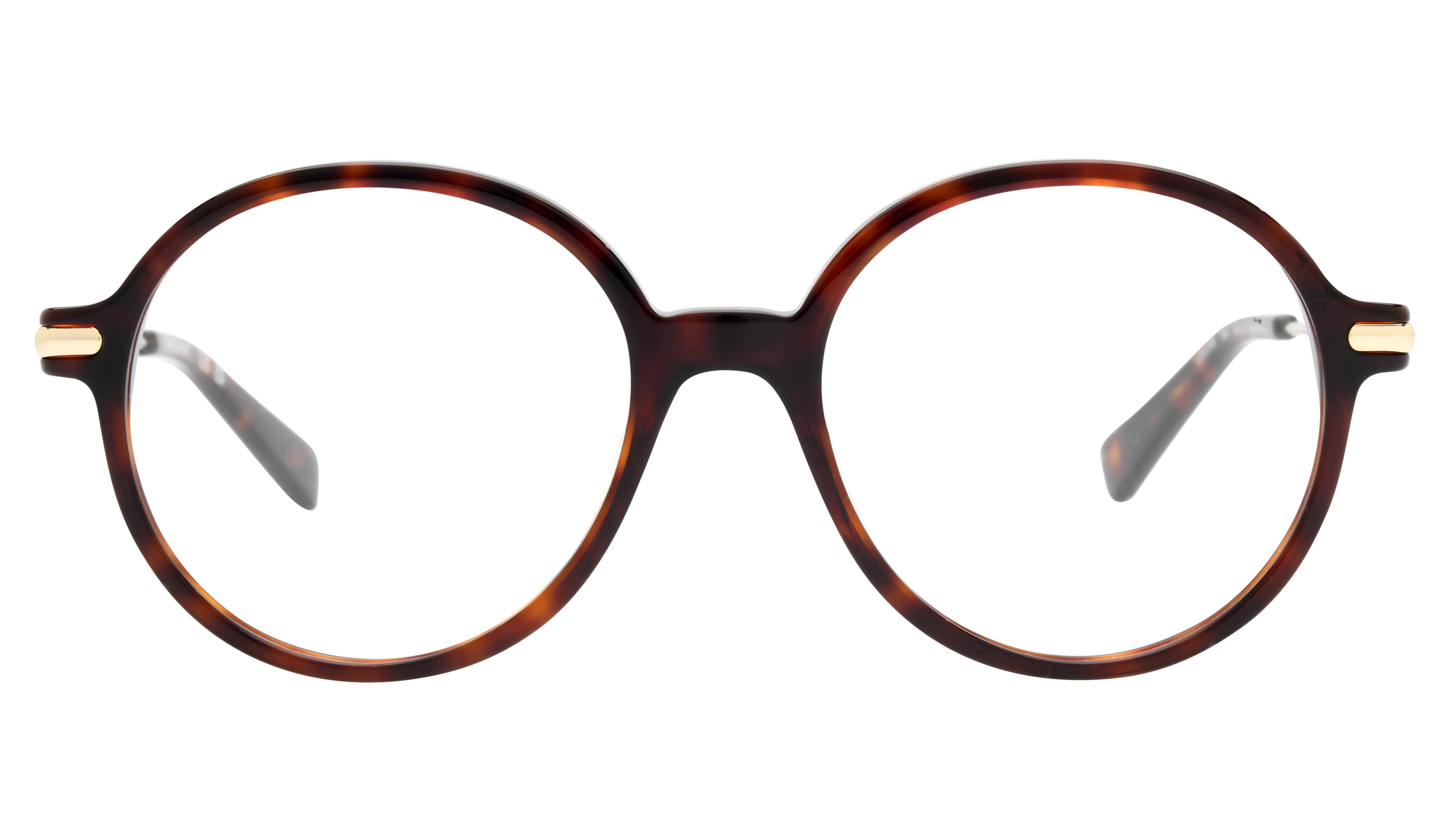 Lunettes de vue Longchamp Femme Écaille Ronde Lo2736 Face
