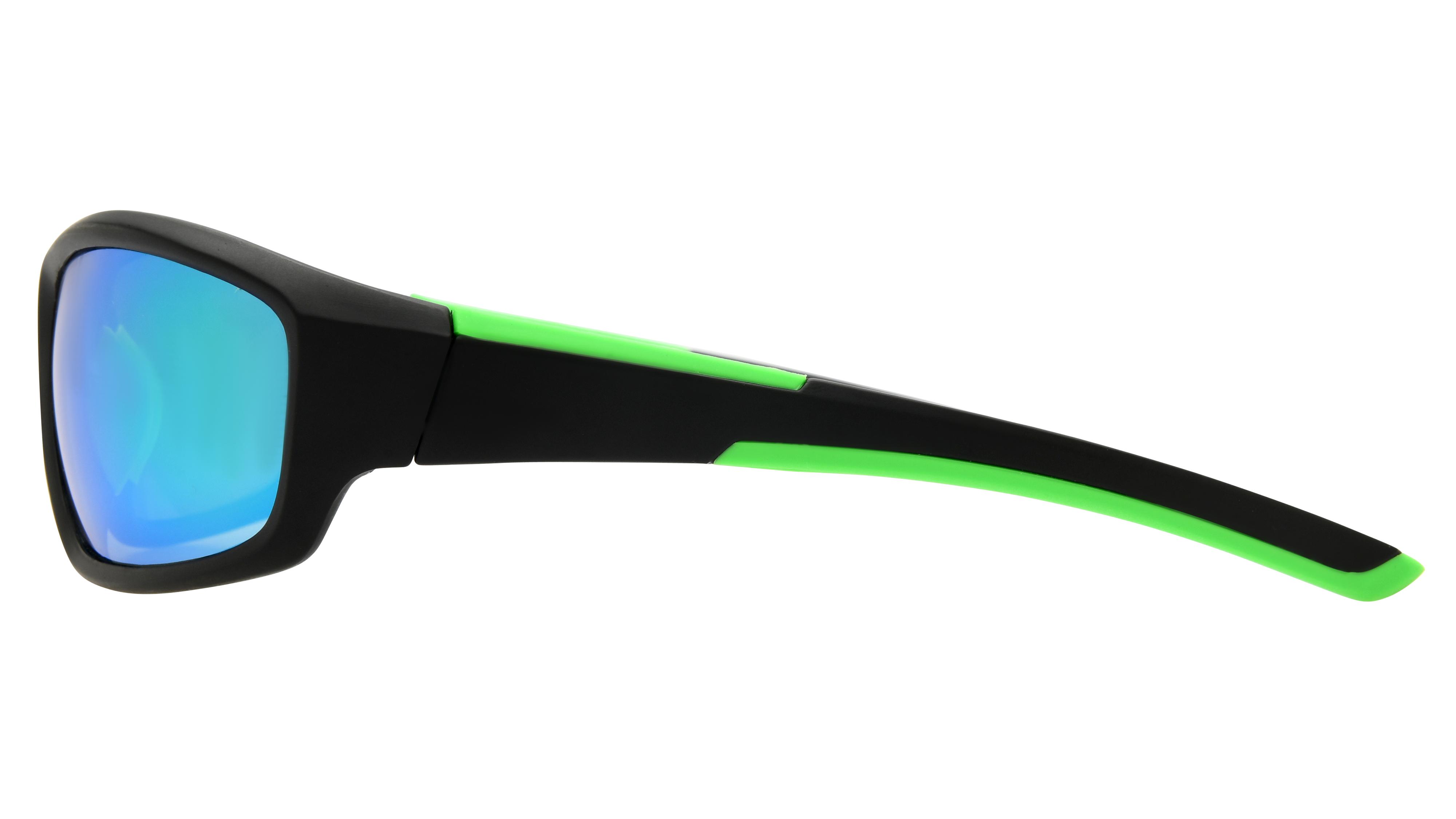 Lunettes de soleil Signature Krys Homme Noir Rectangle Ske2515-B Gauche