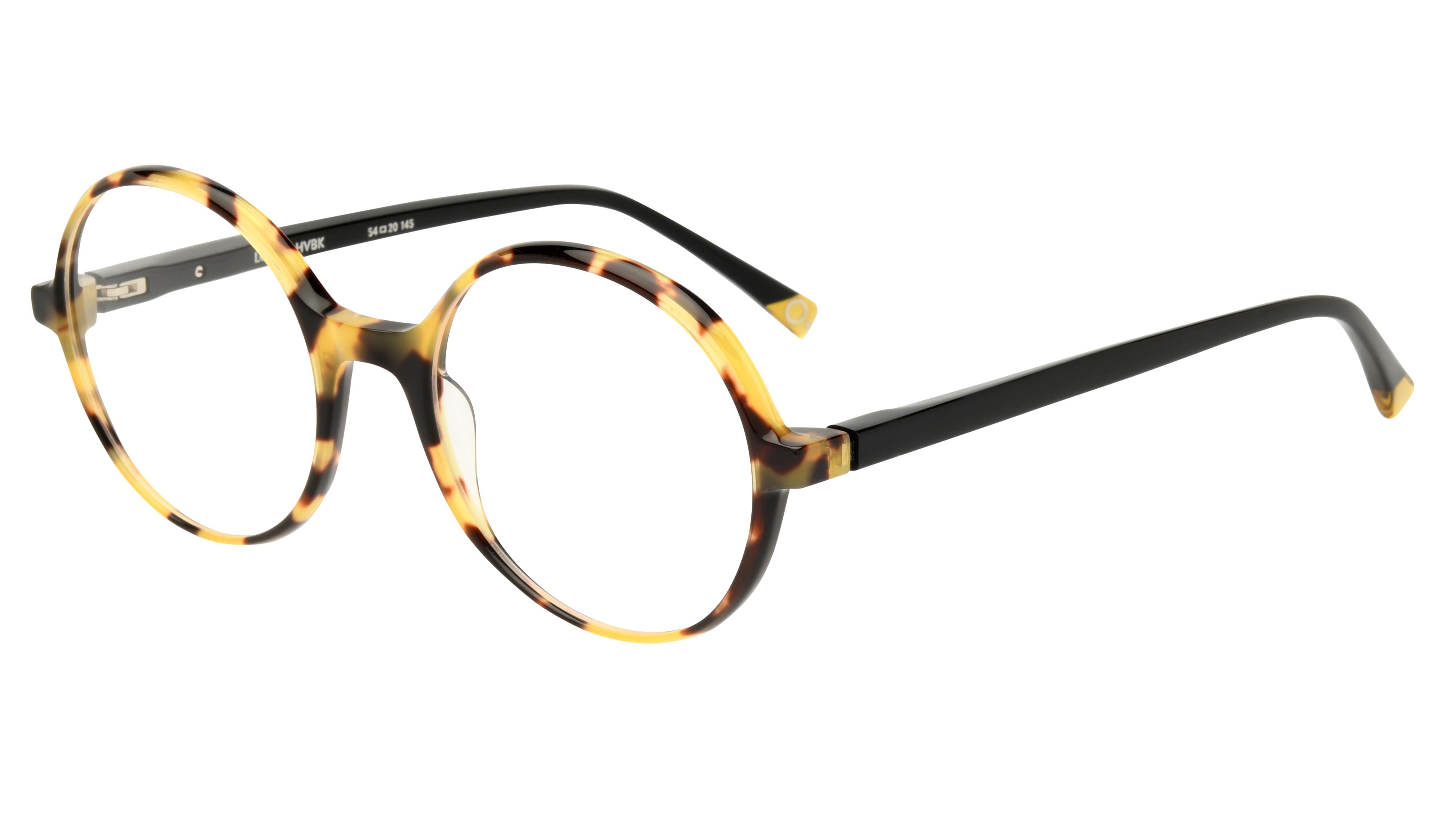 Lunettes de vue Etnia Barcelona Femme Écaille Ronde Loto Trois-Quart