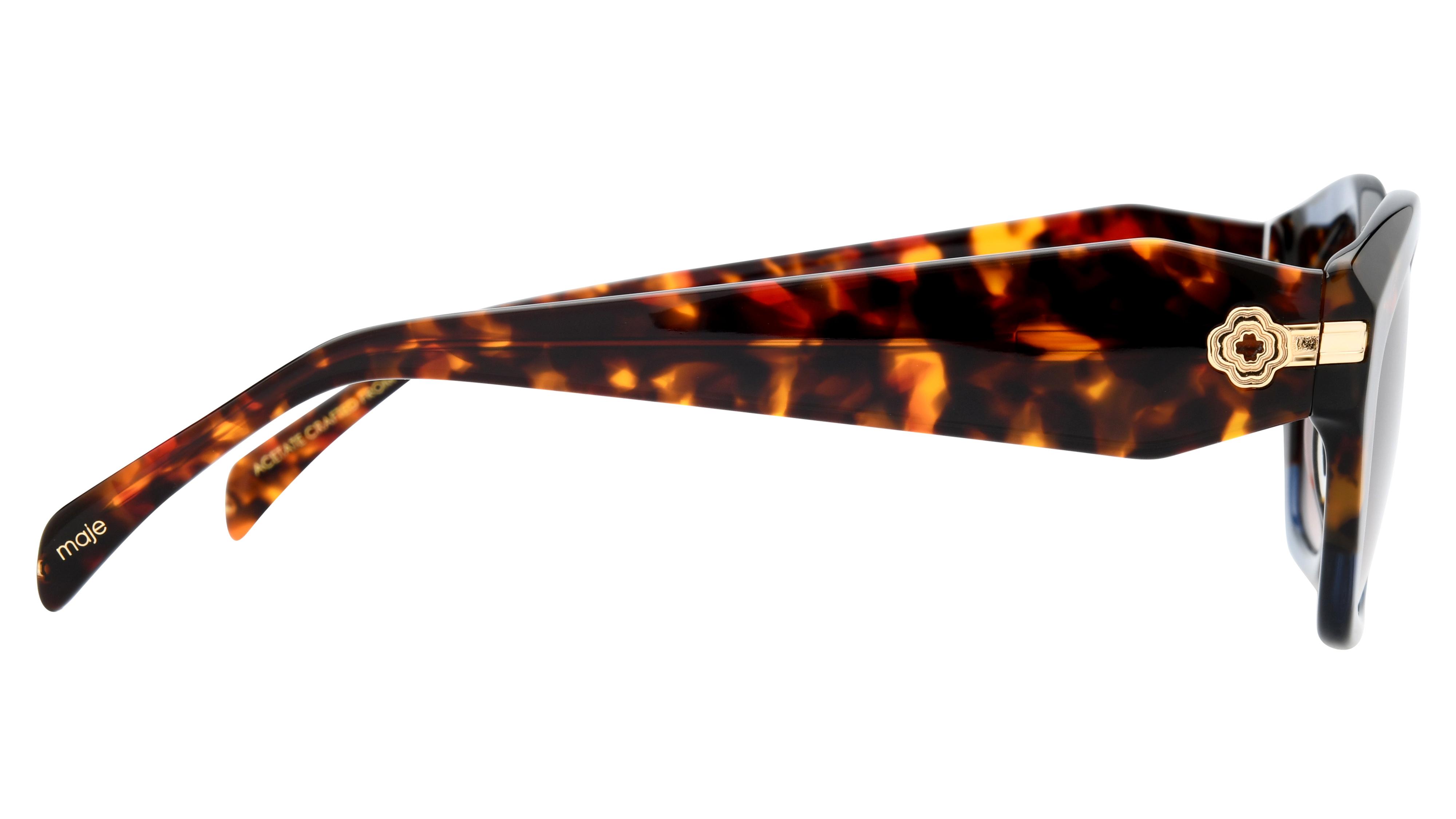 Lunettes de soleil Maje Femme Écaille Rectangle Mj50531 Droite