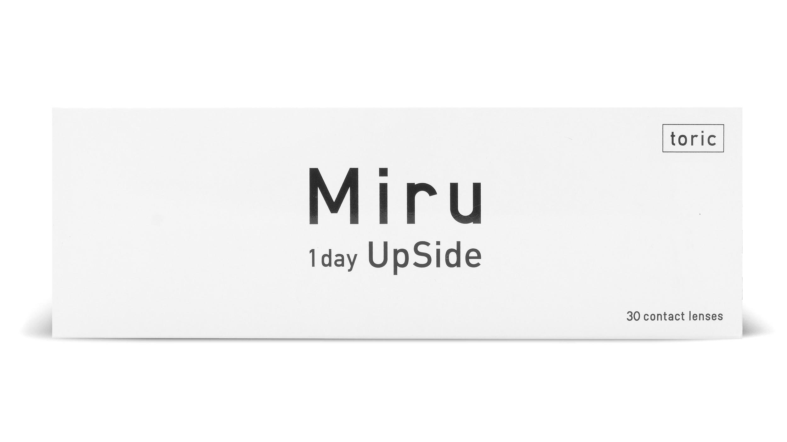 Lentilles de contact Miru 1 Day Upside Toric Boîte de 30