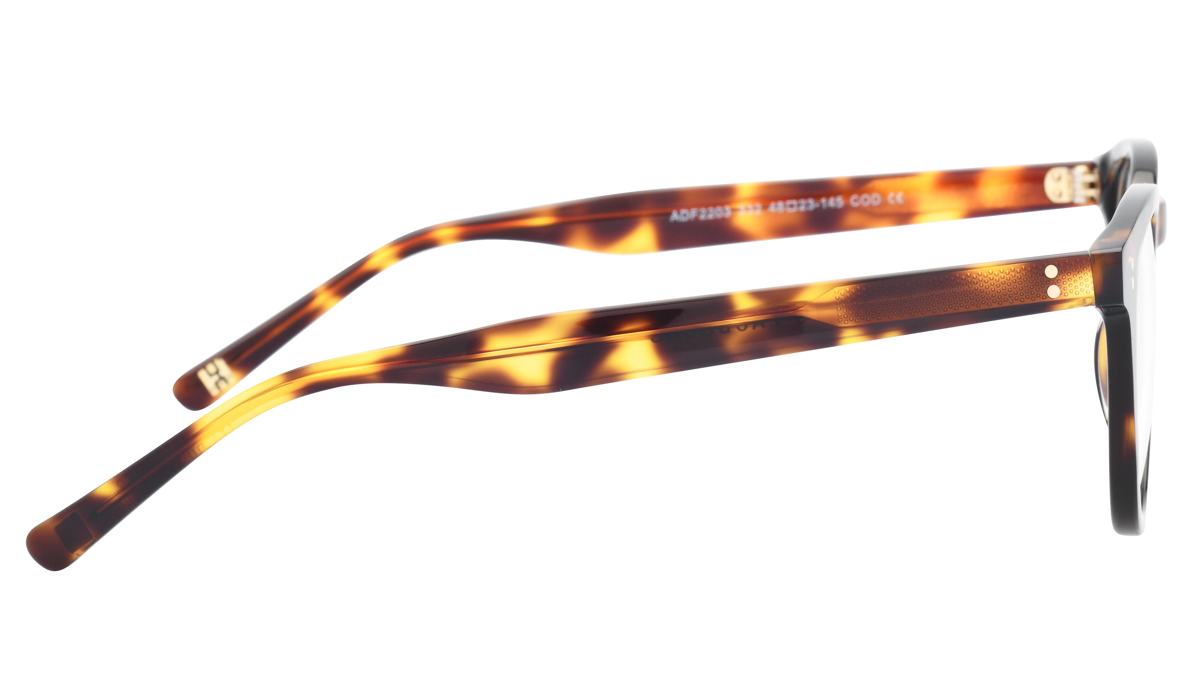 Lunettes de vue L'Atelier du Faubourg Homme Écaille Carré Adf2203 Droite