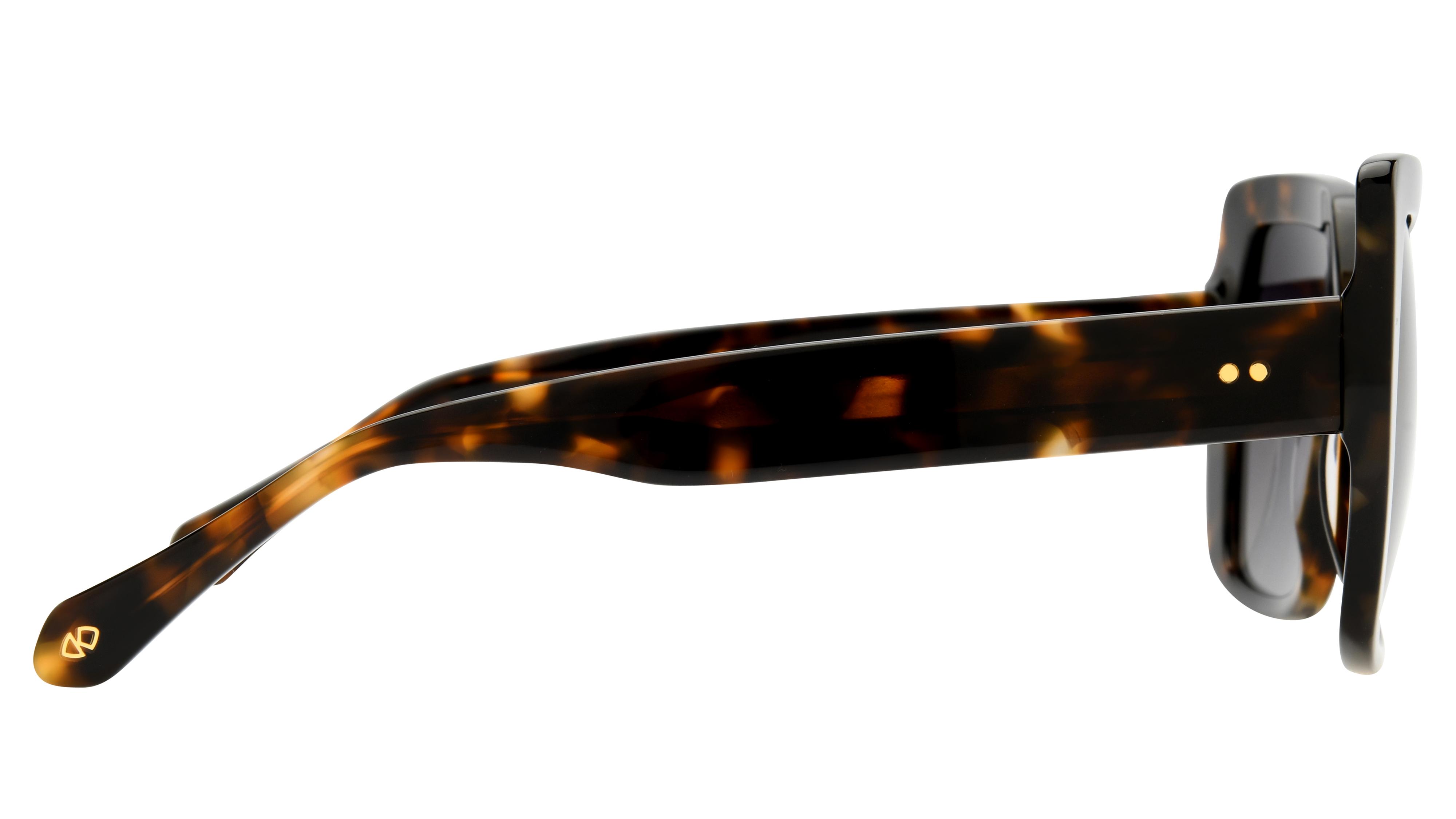 Lunettes de soleil Signature Krys Femme Écaille Rectangle Skj2527-E Droite