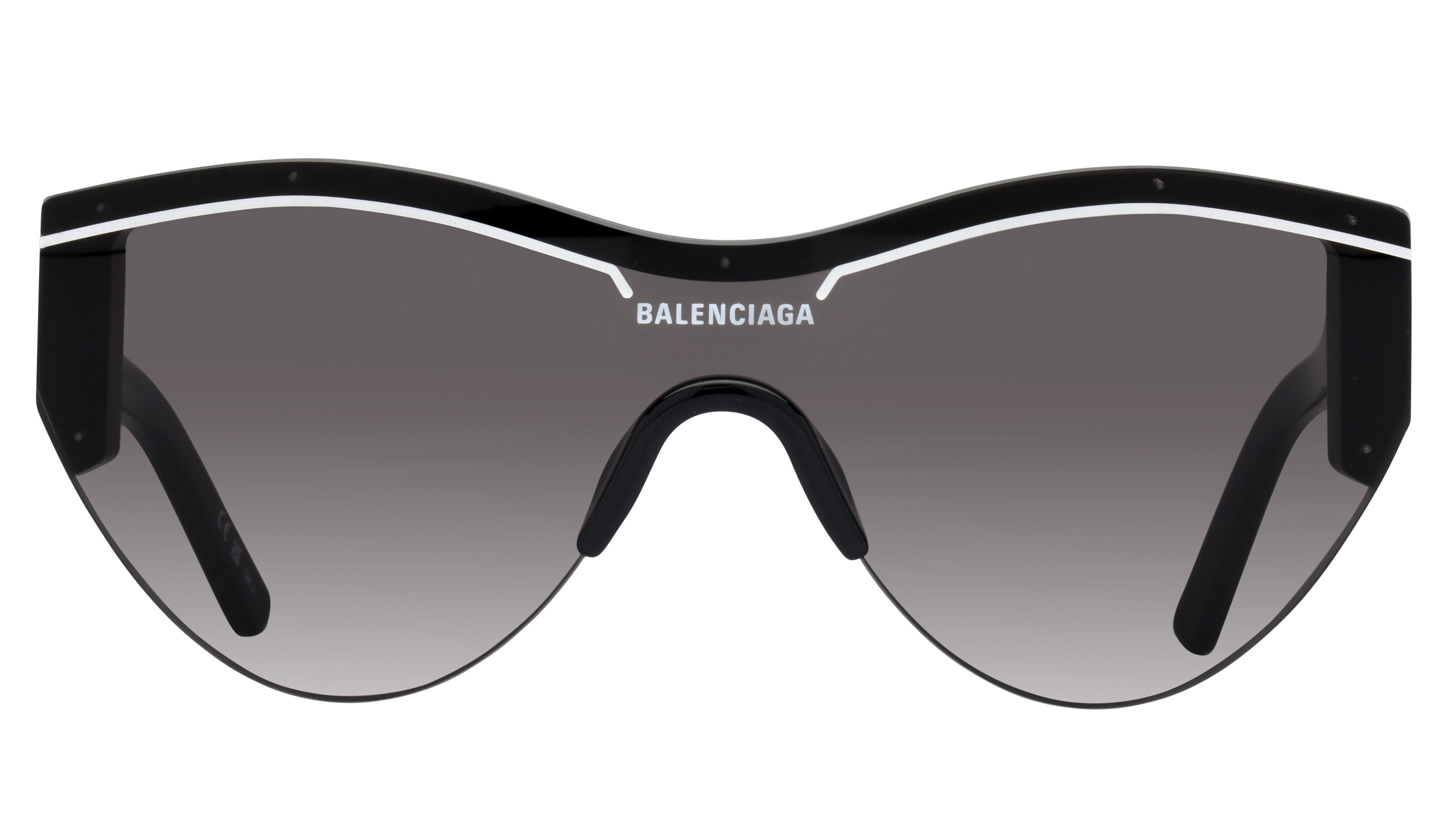 Balenciaga noir brillant top