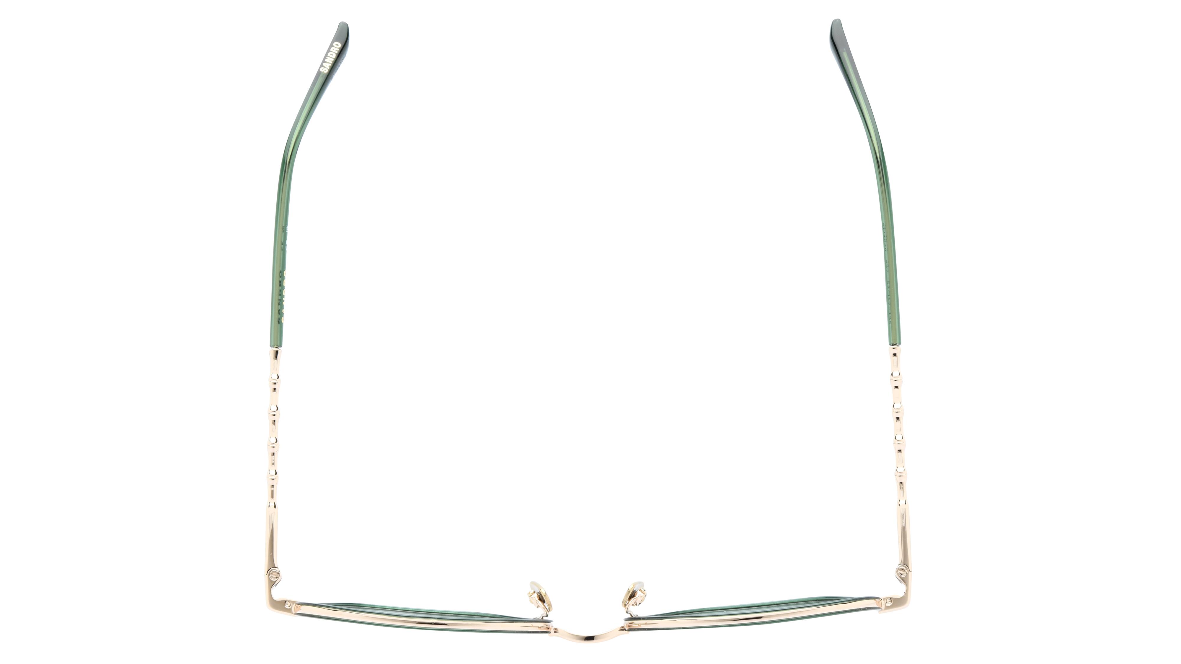 Lunettes de vue Sandro Femme Vert Pantos Sd4036 Dessus