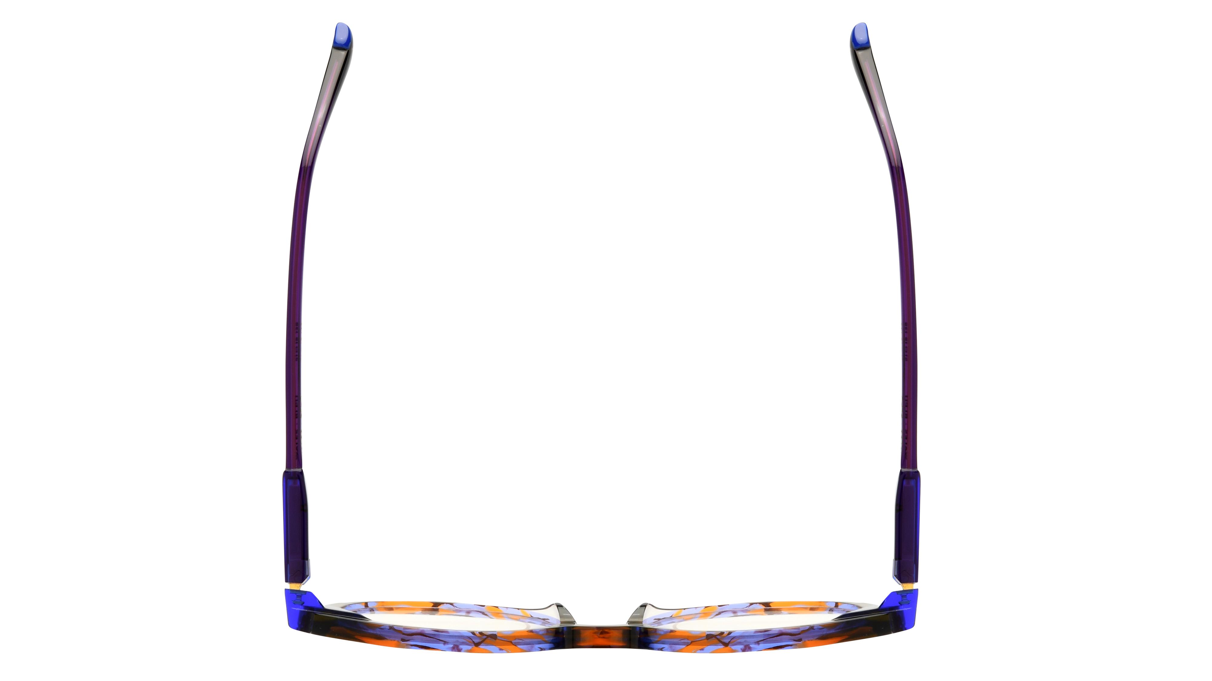 Lunettes de vue Etnia Barcelona Femme Bleu Ronde Wales Dessus