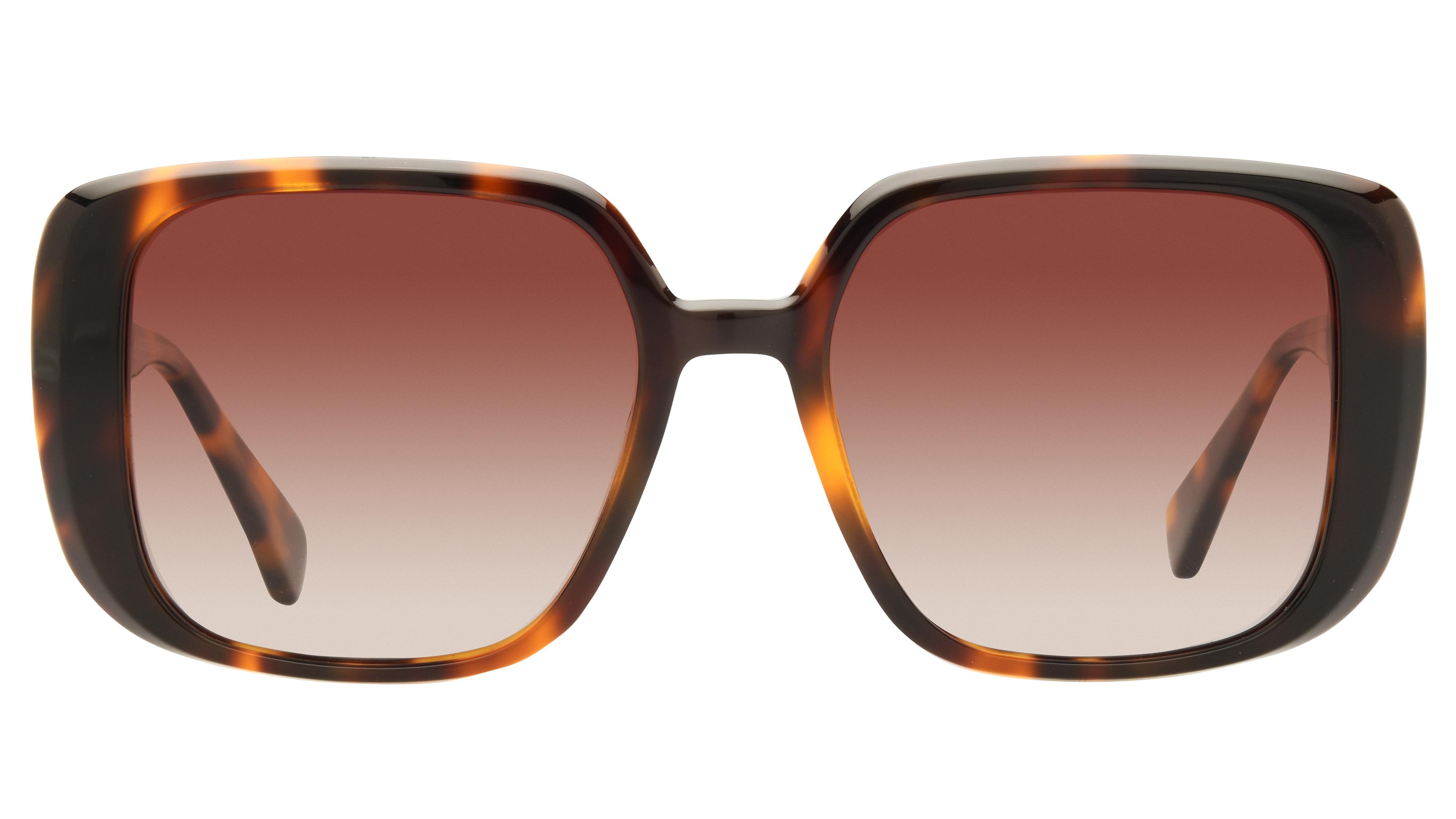 Lunettes de soleil French Disorder Femme Écaille Carré Fd2509/S Face