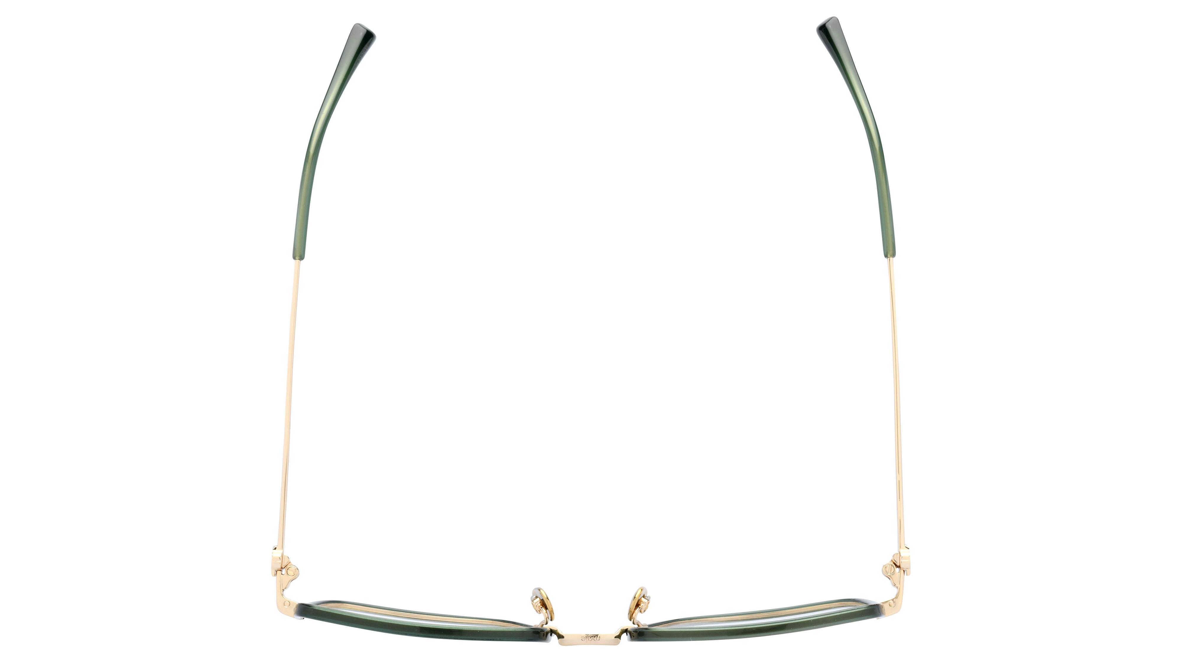 Lunettes de vue Maje Femme Or Rectangle MJ3031 Dessus