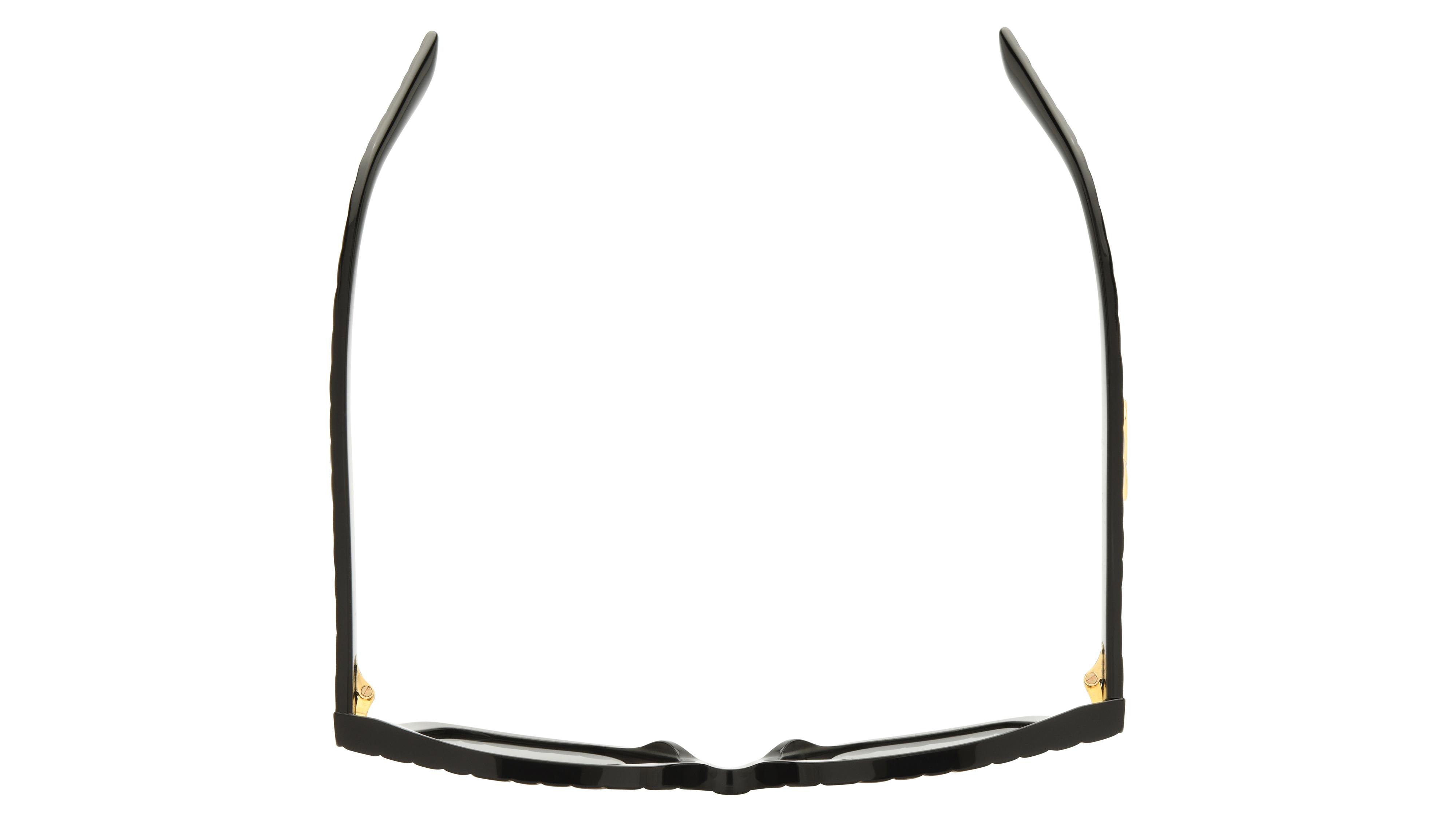 Lunettes de soleil Dolce&Gabbana Femme Noir Carré DG4438 Dessus