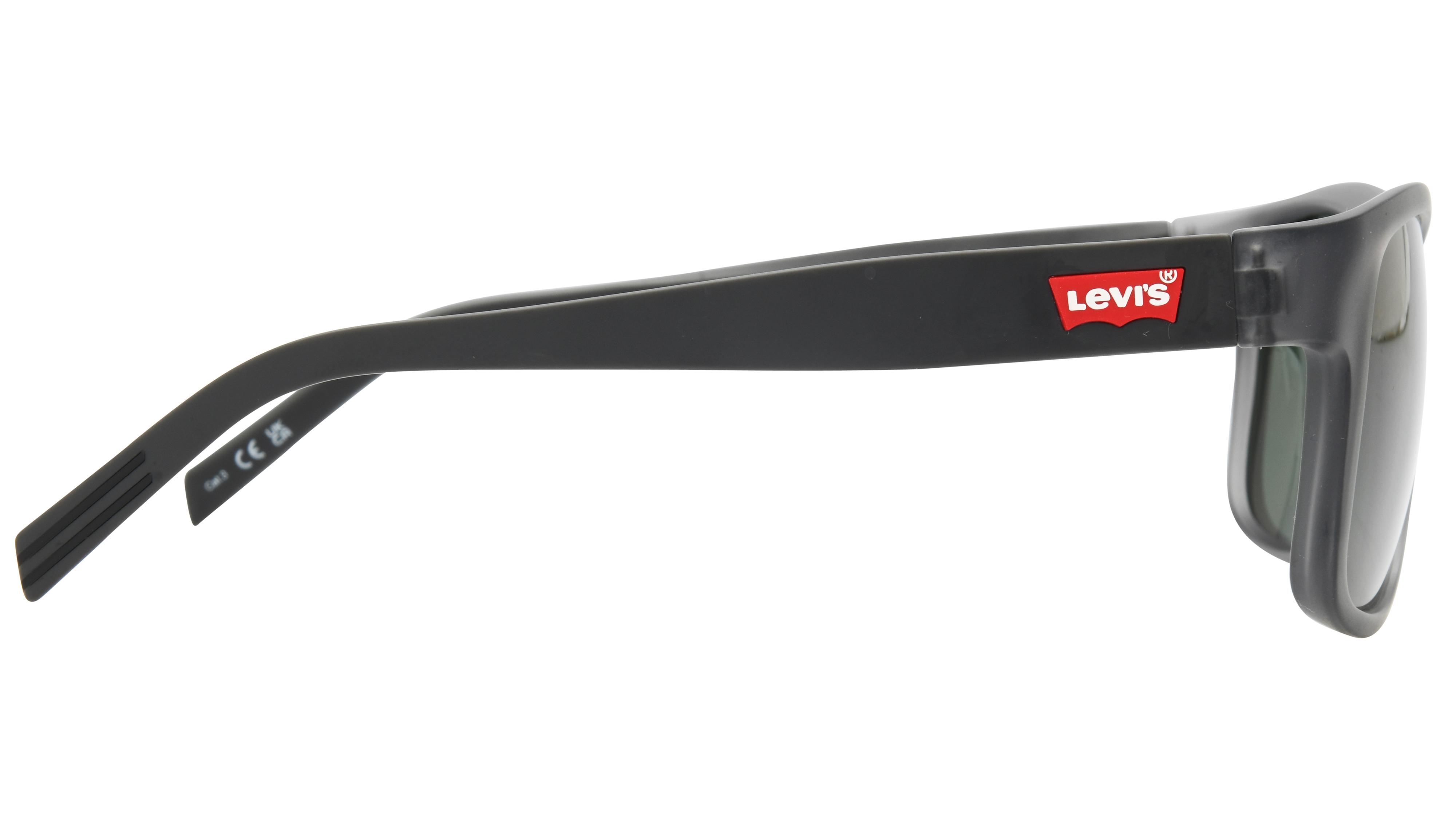 Lunettes de soleil Levi's Homme Gris Rectangle Lv5080/S Droite