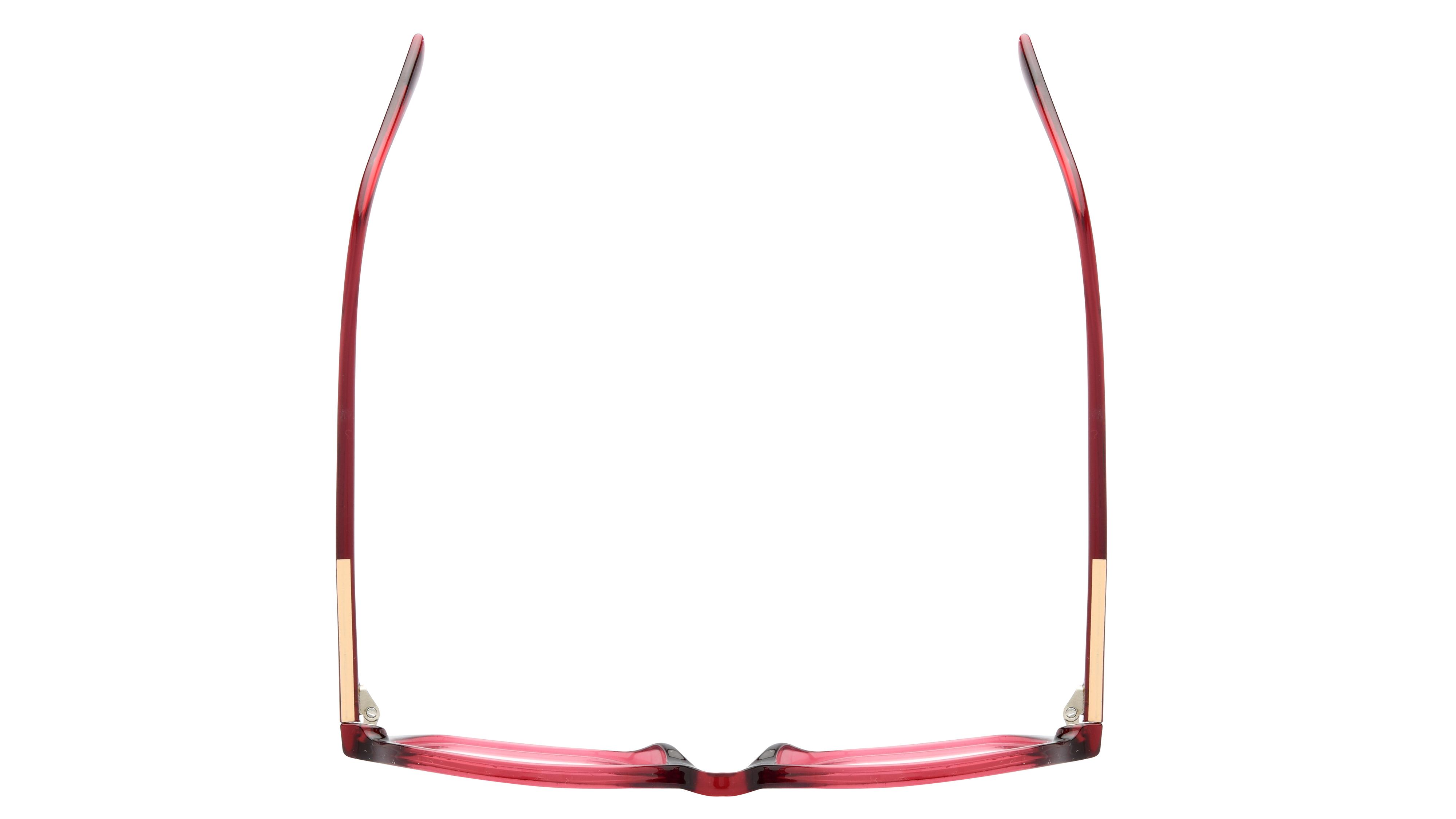 Lunettes de vue Signature Krys Femme Rose Carré Kor2402 Dessus