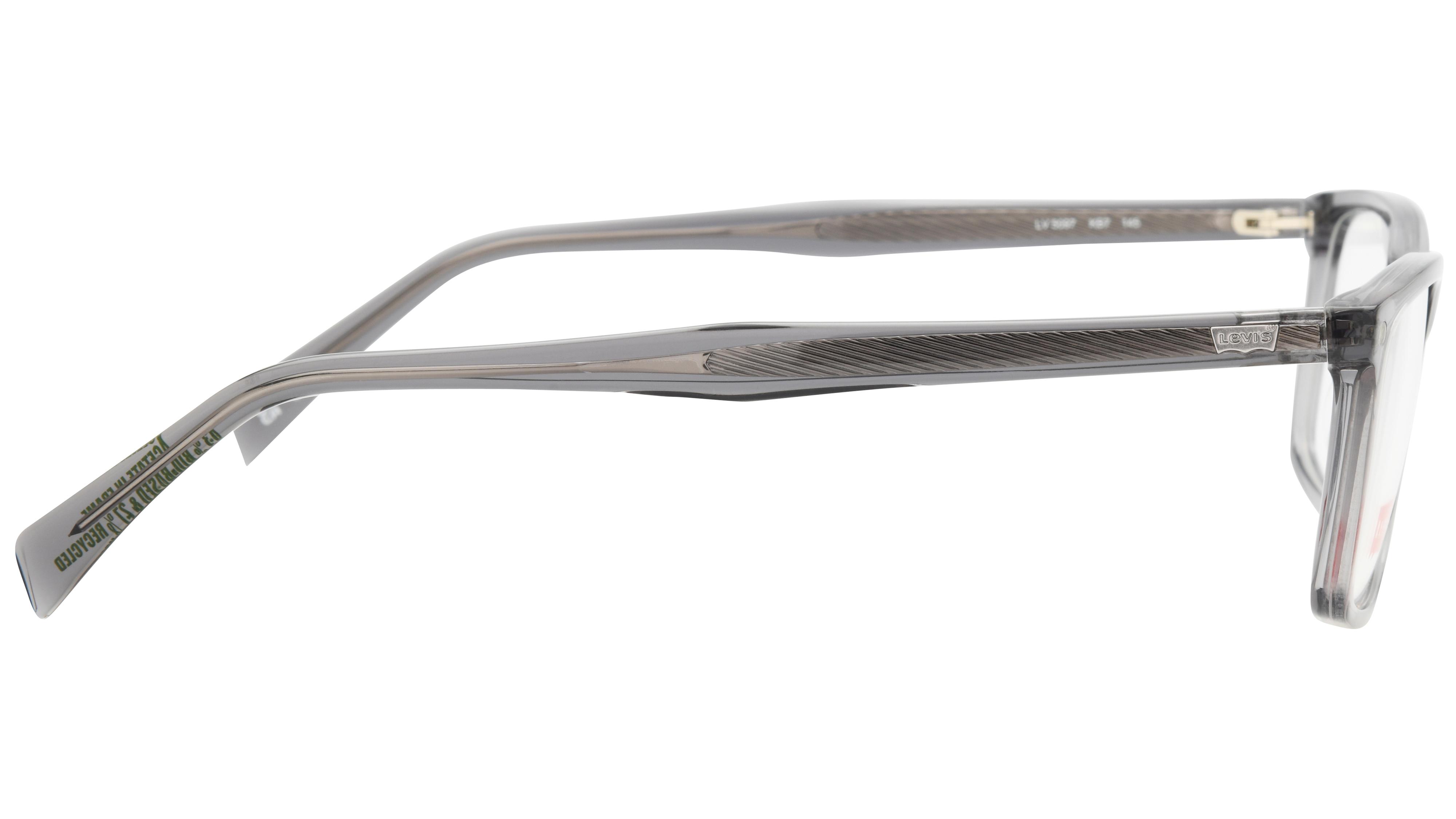 Lunettes de vue Levi's Homme Gris Rectangle lv5097 Droite