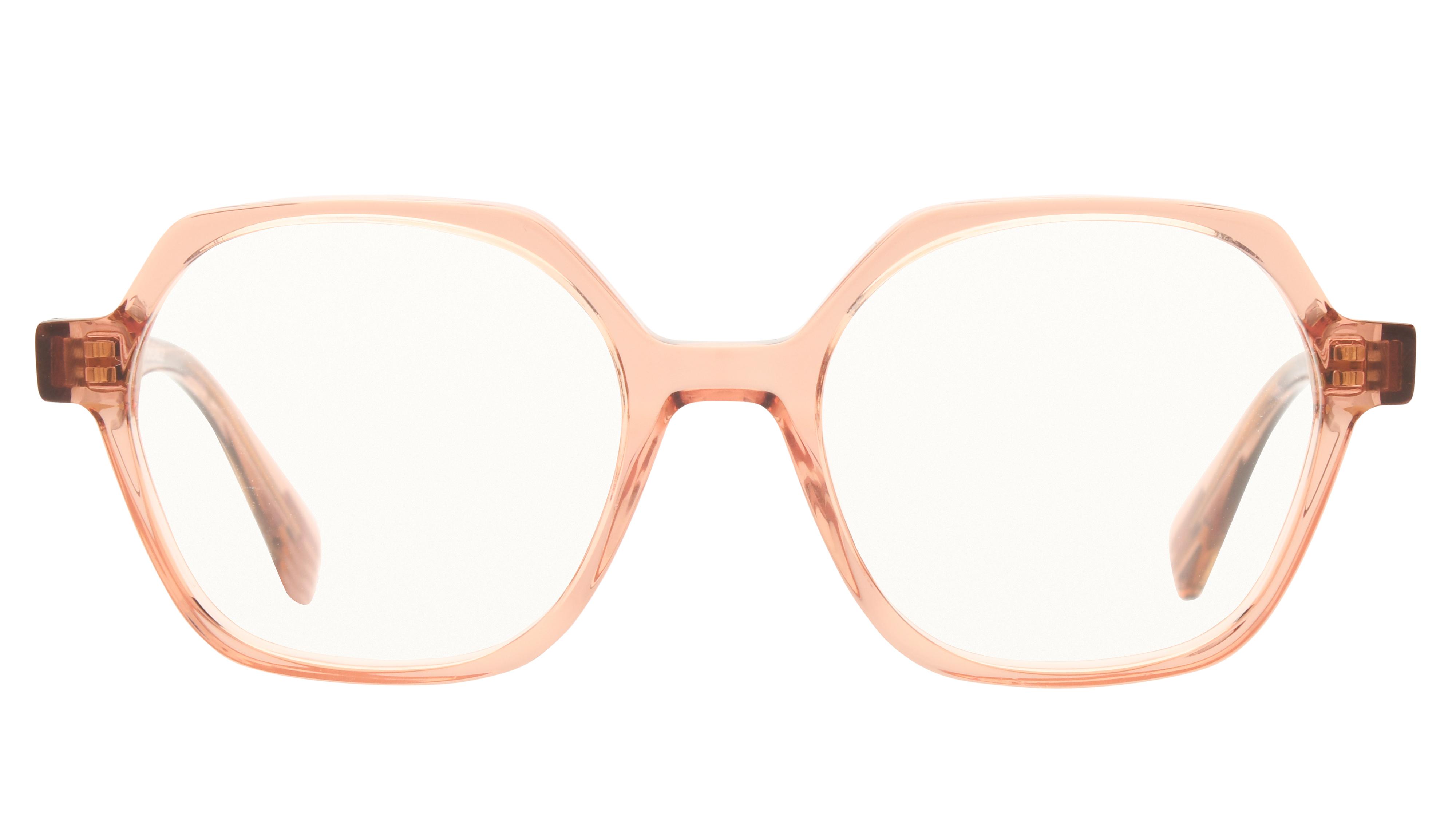 Lunettes de vue French Disorder Femme Rose Carré Fd2507 Face