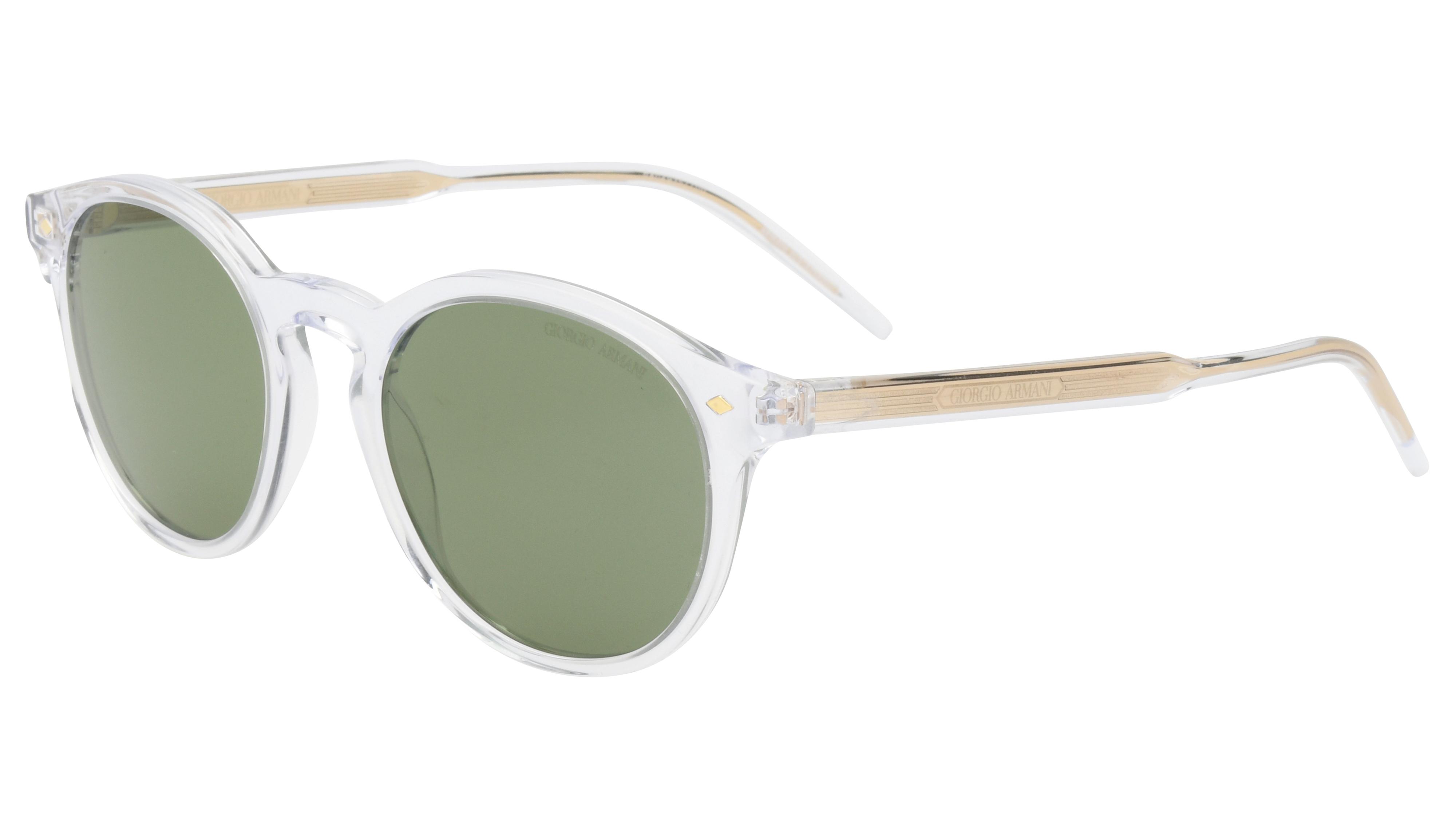 Lunettes de soleil Giorgio Armani Homme Transparent Pantos Ar8211 Trois-Quart