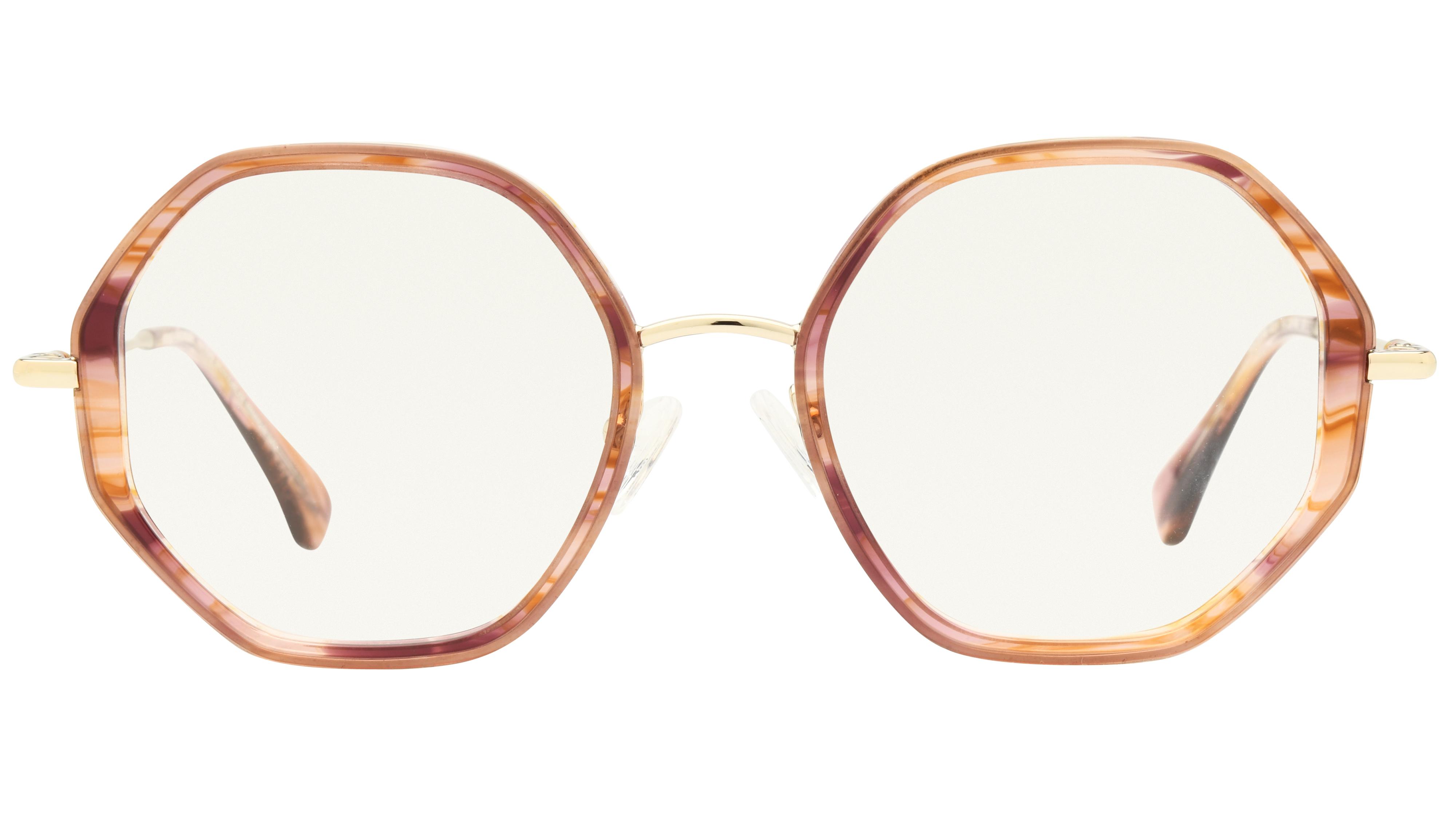 Lunettes de vue French Disorder Femme Rose Carré Fd2514 Face