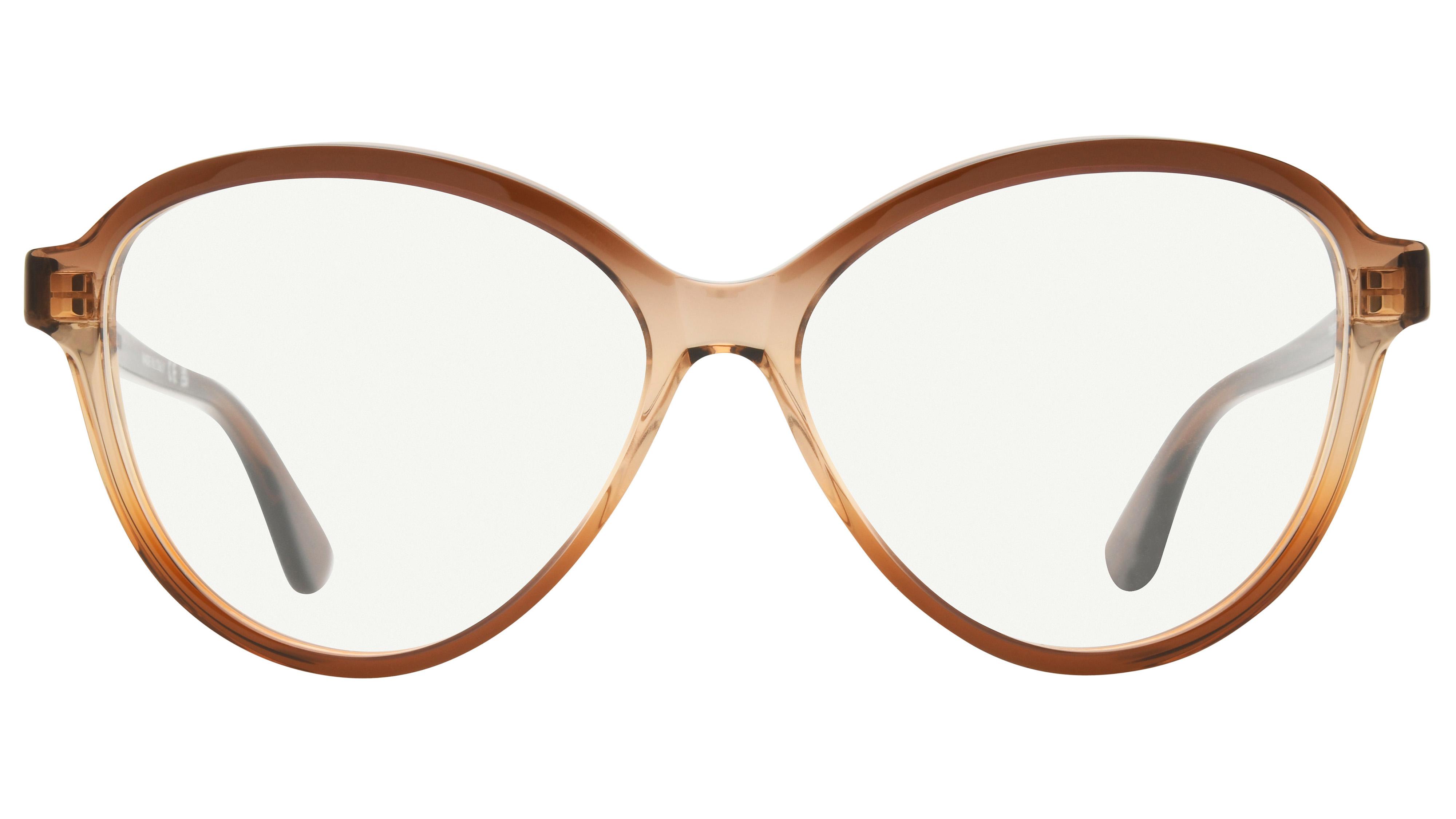 Lunettes de vue Chloé Femme Marron Ovale Ch0392O Face