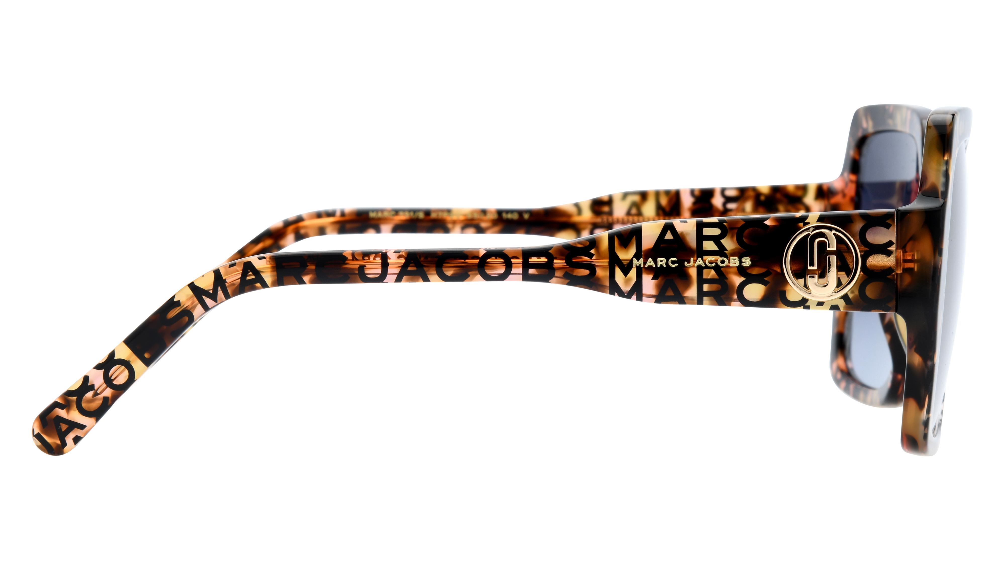Lunettes de soleil Marc Jacobs Femme Marron Carré Marc731/S Droite