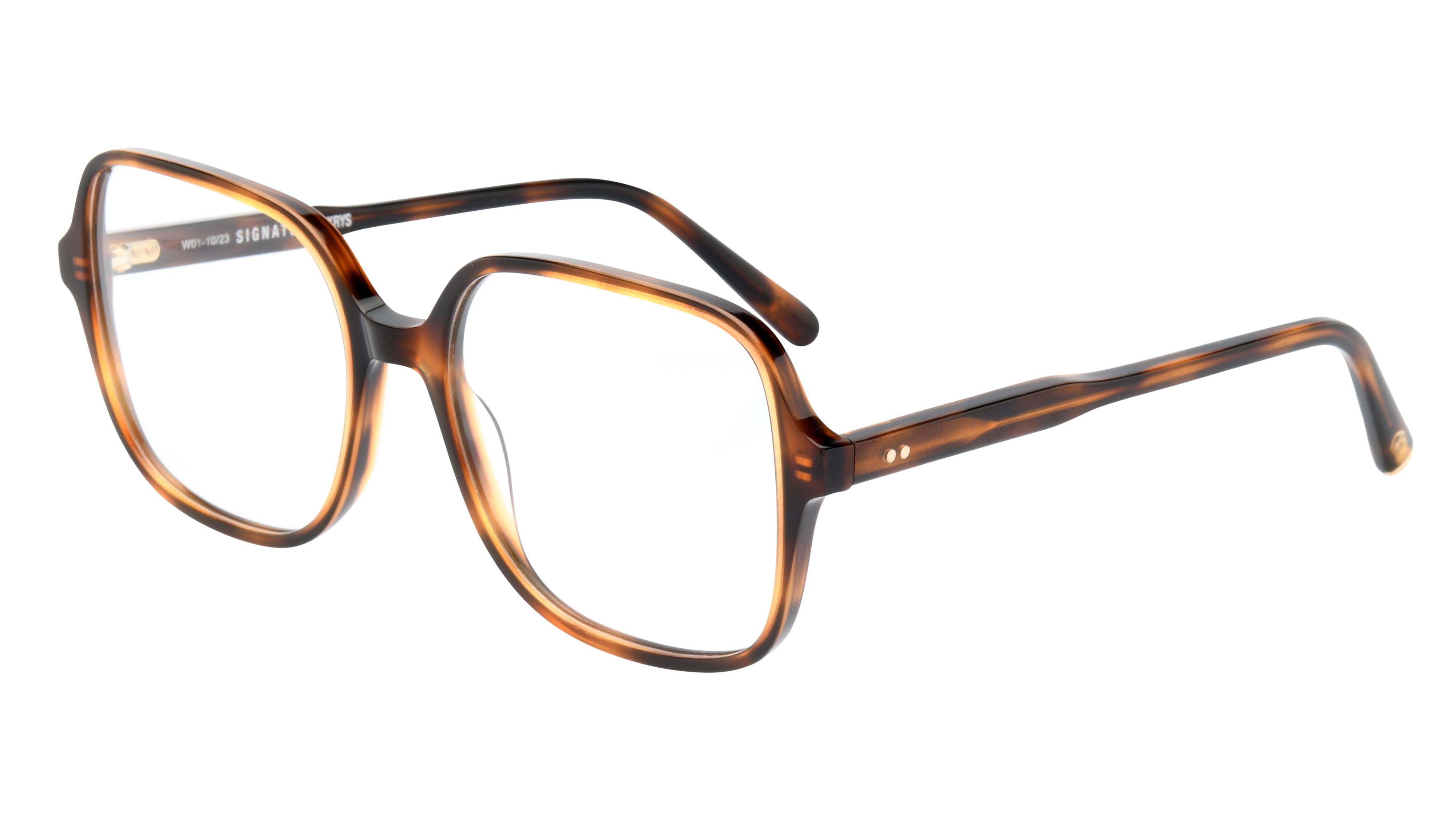 Lunettes de vue Signature Krys Femme Écaille Carré Ml2404 Trois-Quart
