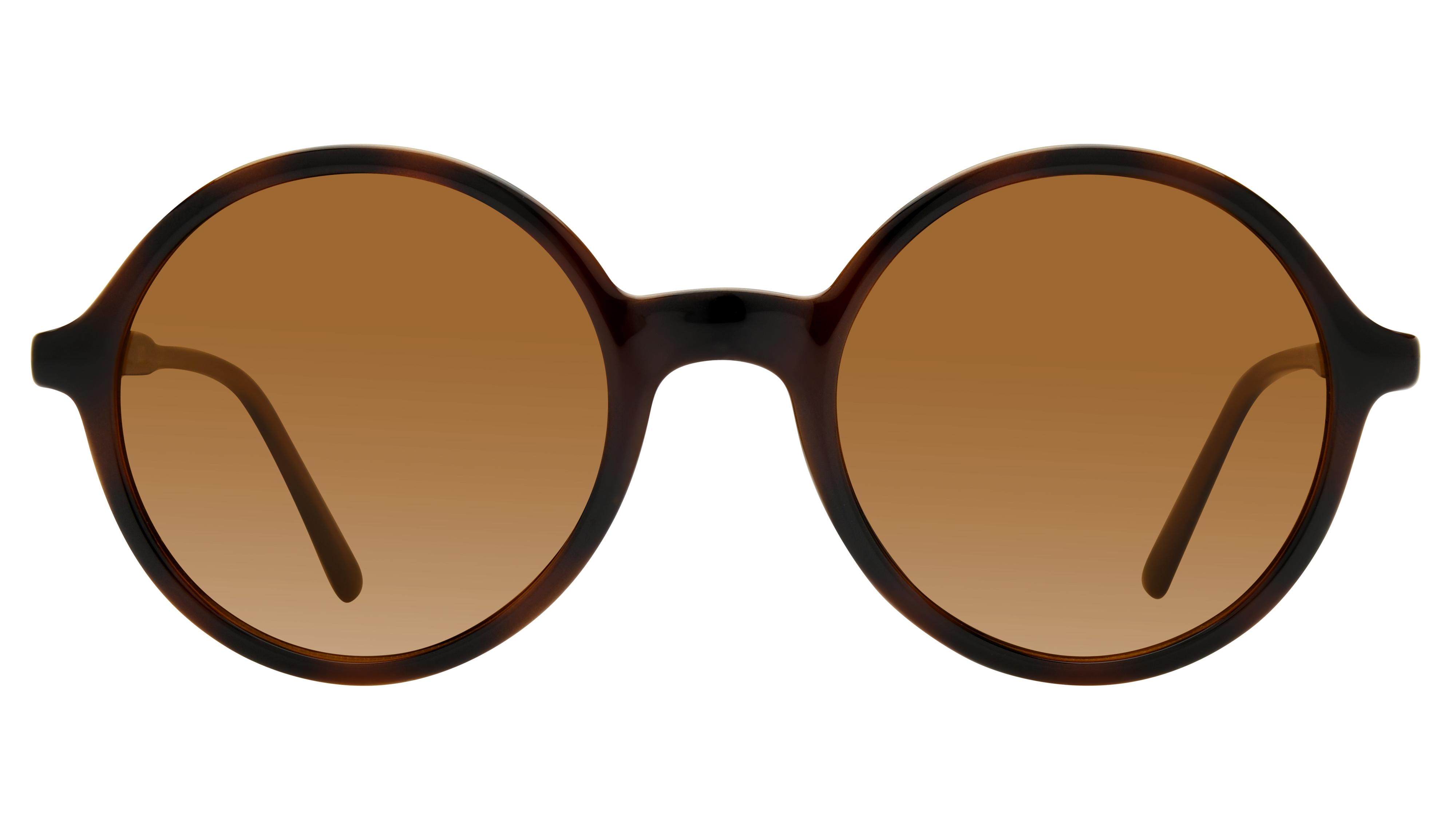 Lunettes de soleil Alternance Alt25203 332 Ecaille Fonce Br Ronde