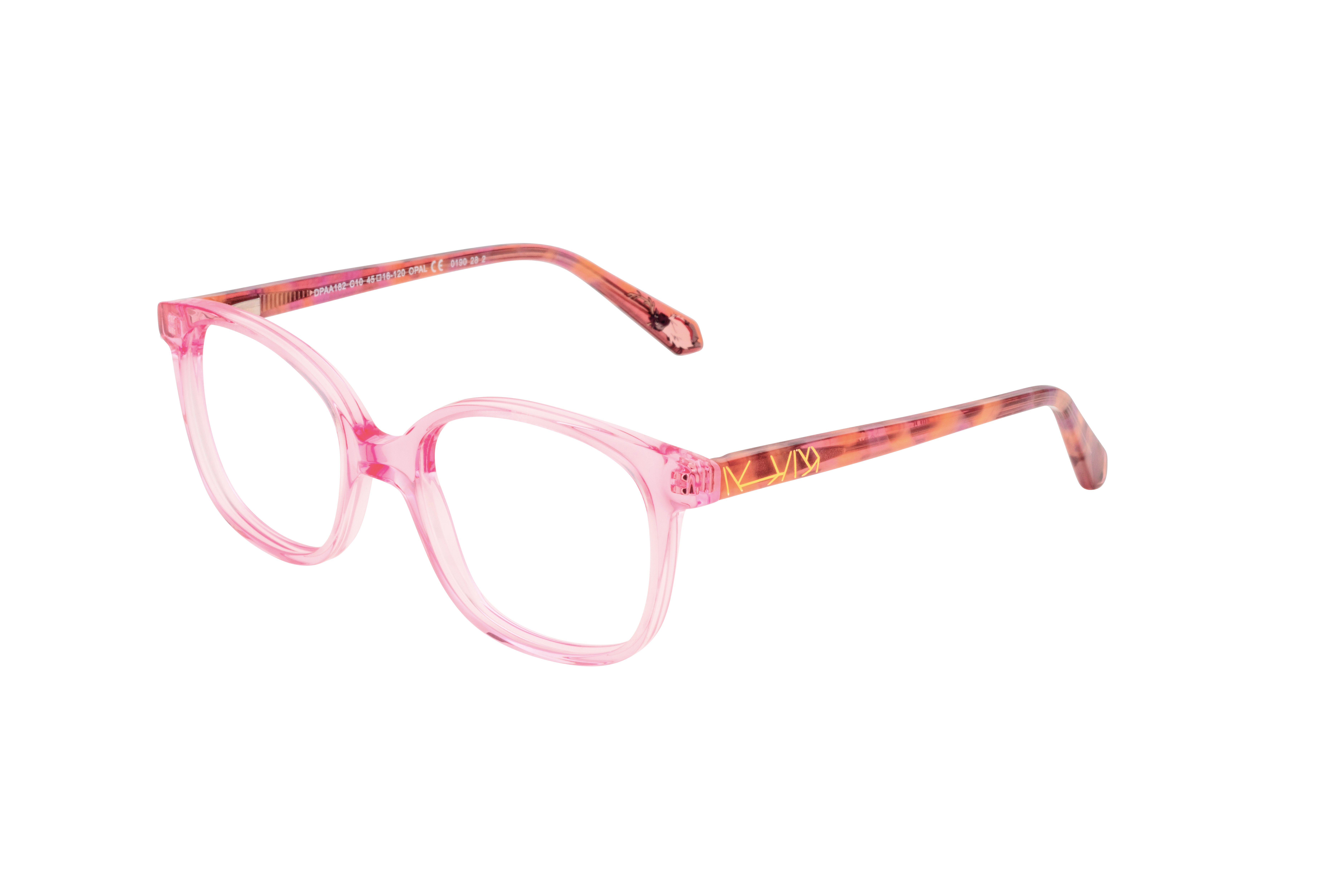 Lunettes de vue Disney Princesses Enfant Rose Carré DPAA182 Face