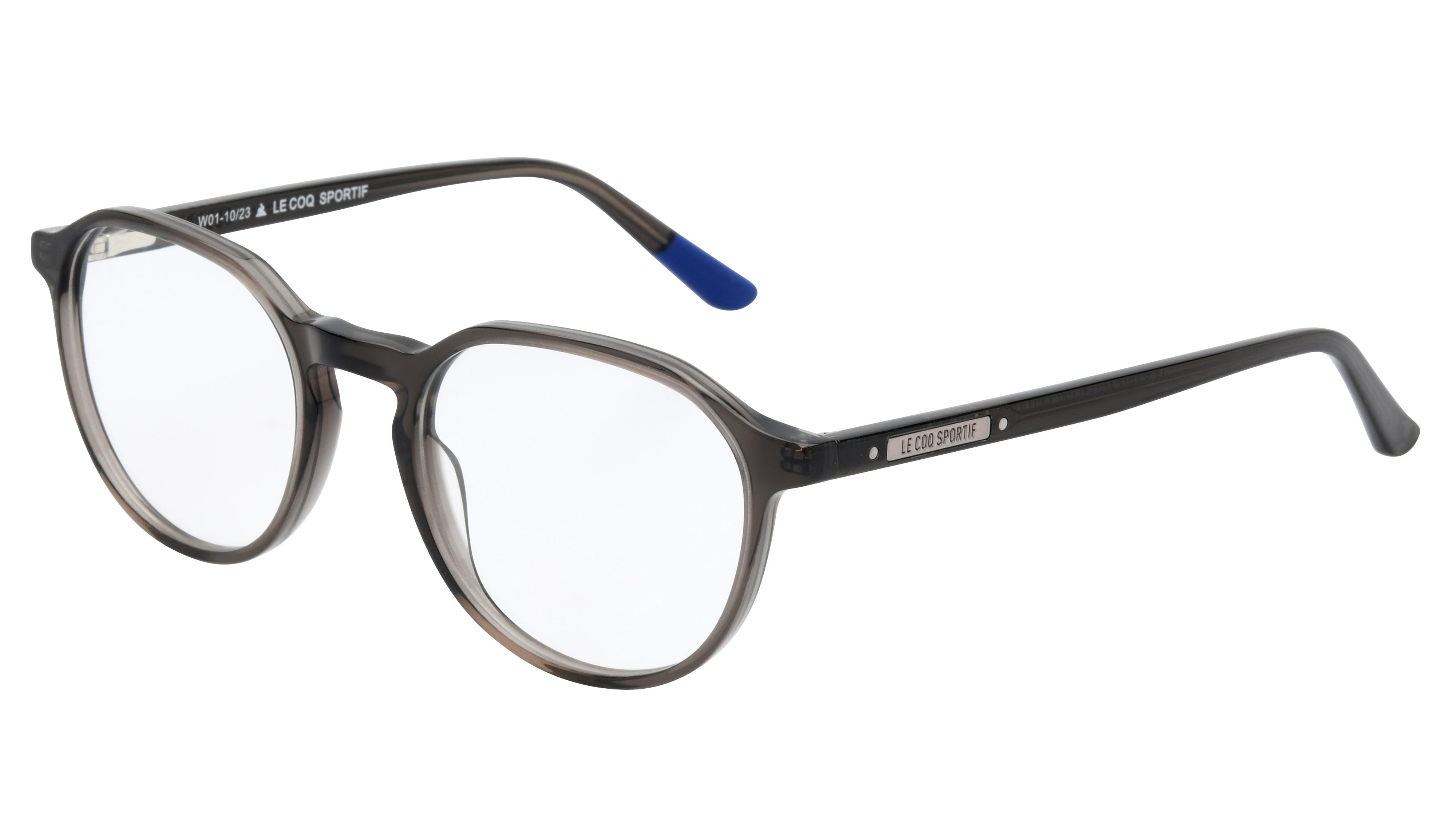 Lunettes de vue Le Coq Sportif Homme Marron Ronde Lcs2303 Trois-Quart