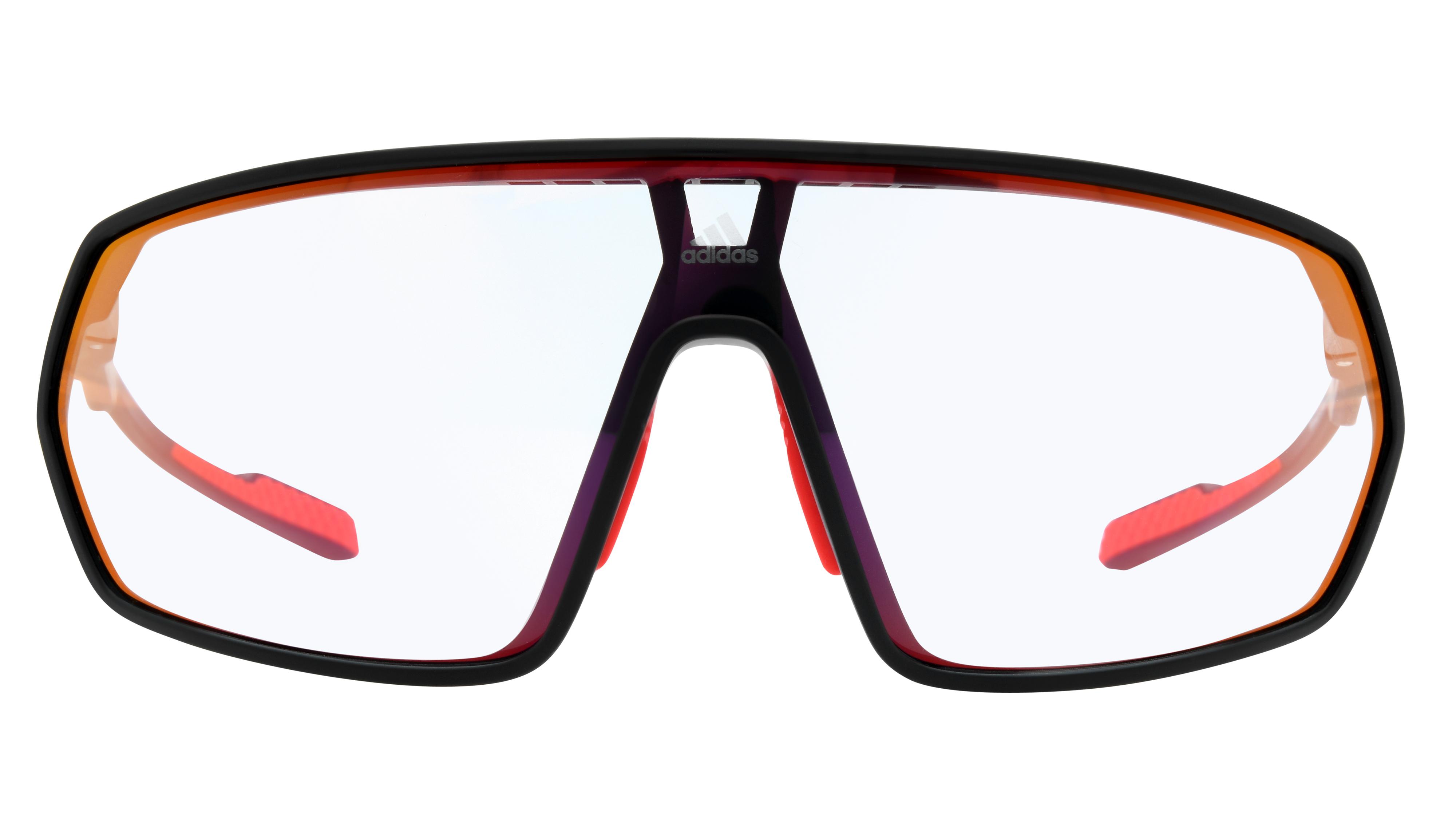 Lunettes de soleil Adidas Mixte Noir  Sp0088 Face