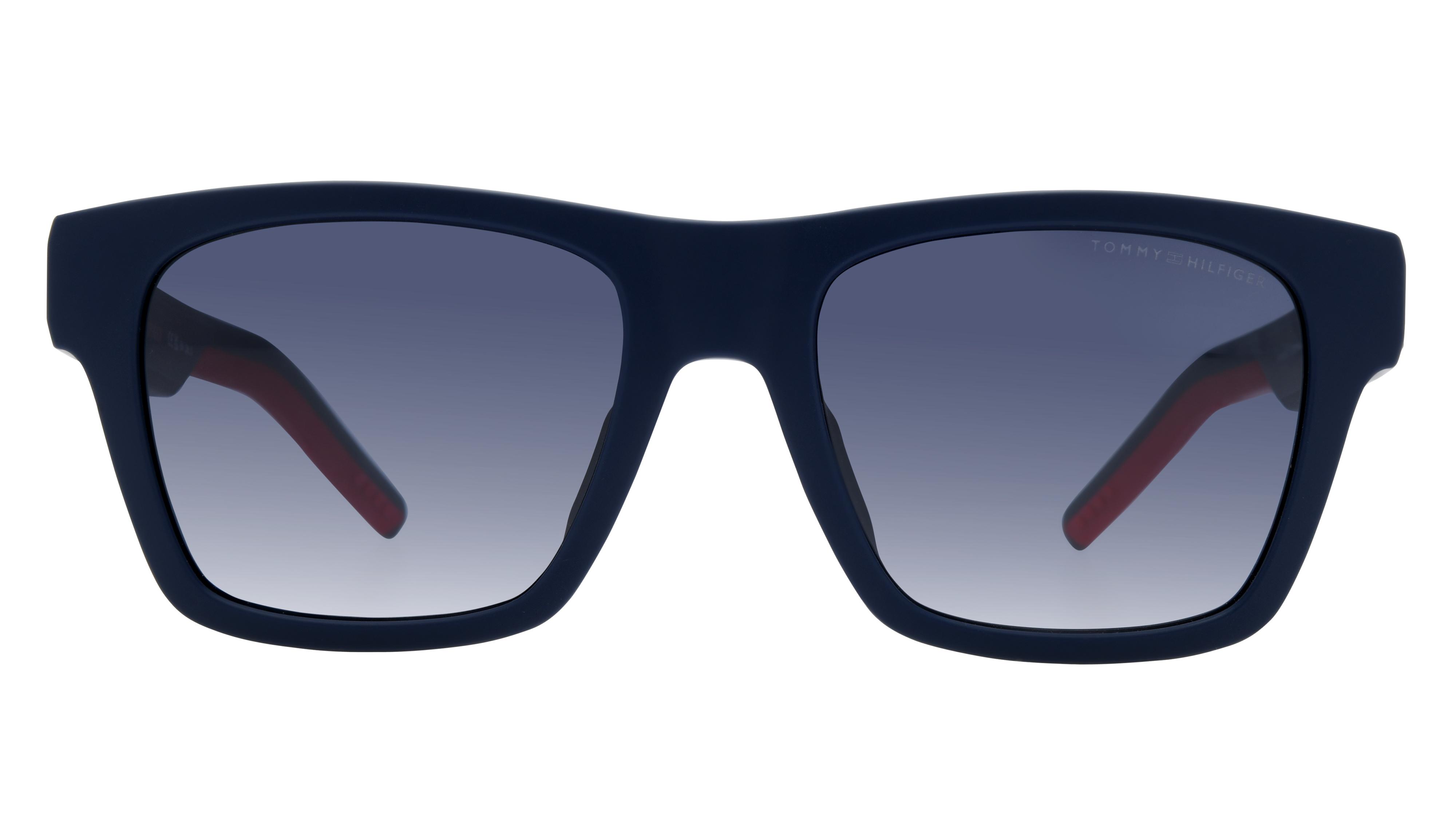 Lunettes de soleil Tommy Hilfiger Homme Bleu Rectangle Th1975/S Face