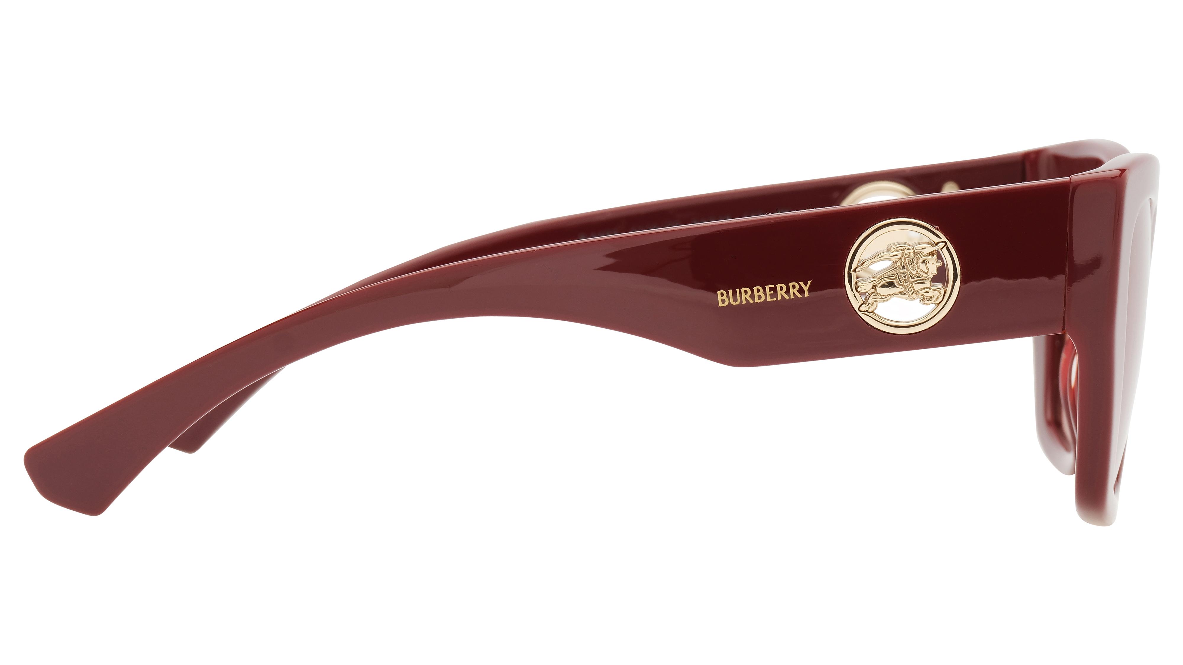 Lunettes de soleil Burberry Femme Rouge Papillon be4492 Droite