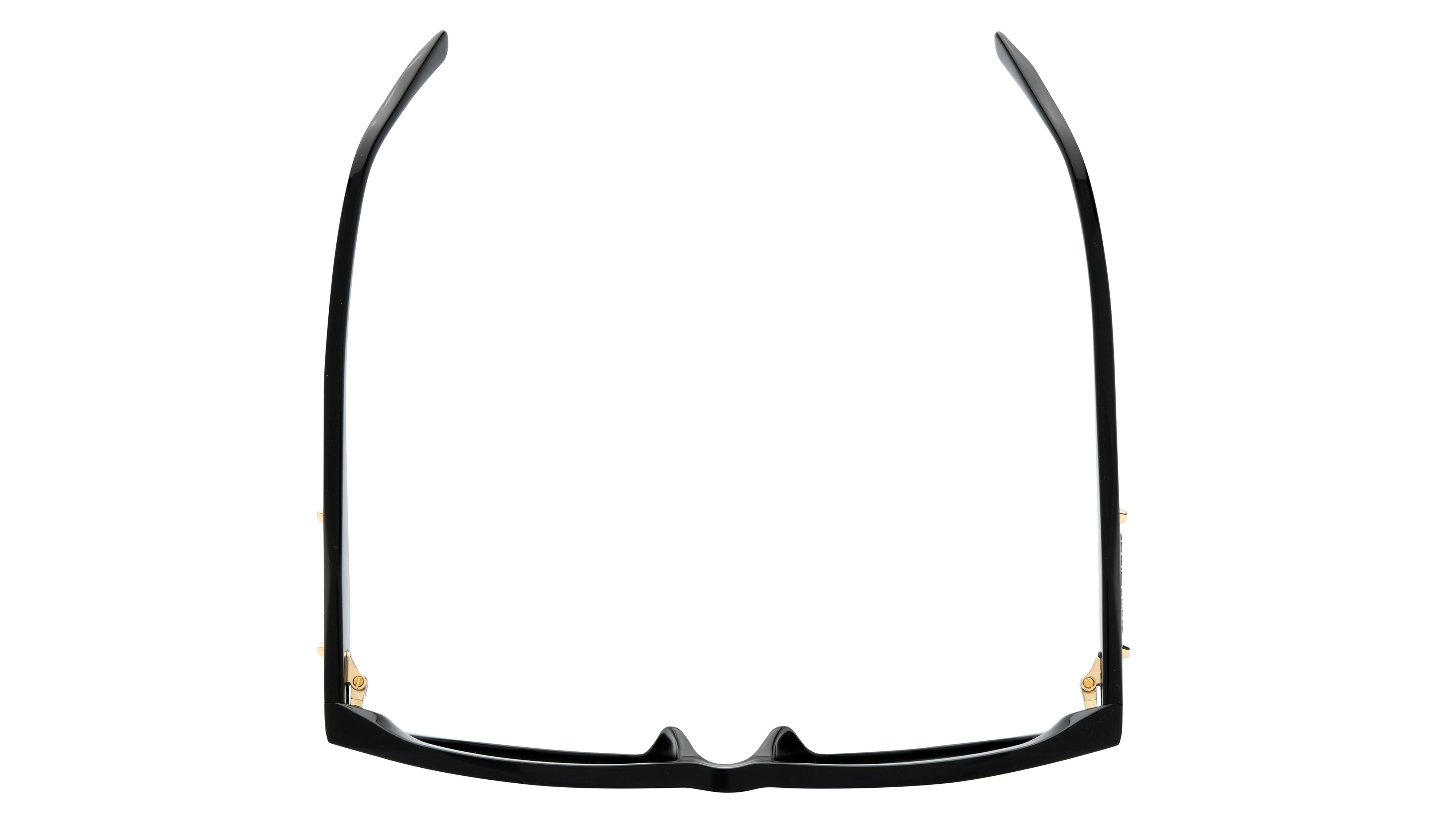 Lunettes de soleil Zadig & Voltaire Femme Noir Papillon SZV469 Dessus