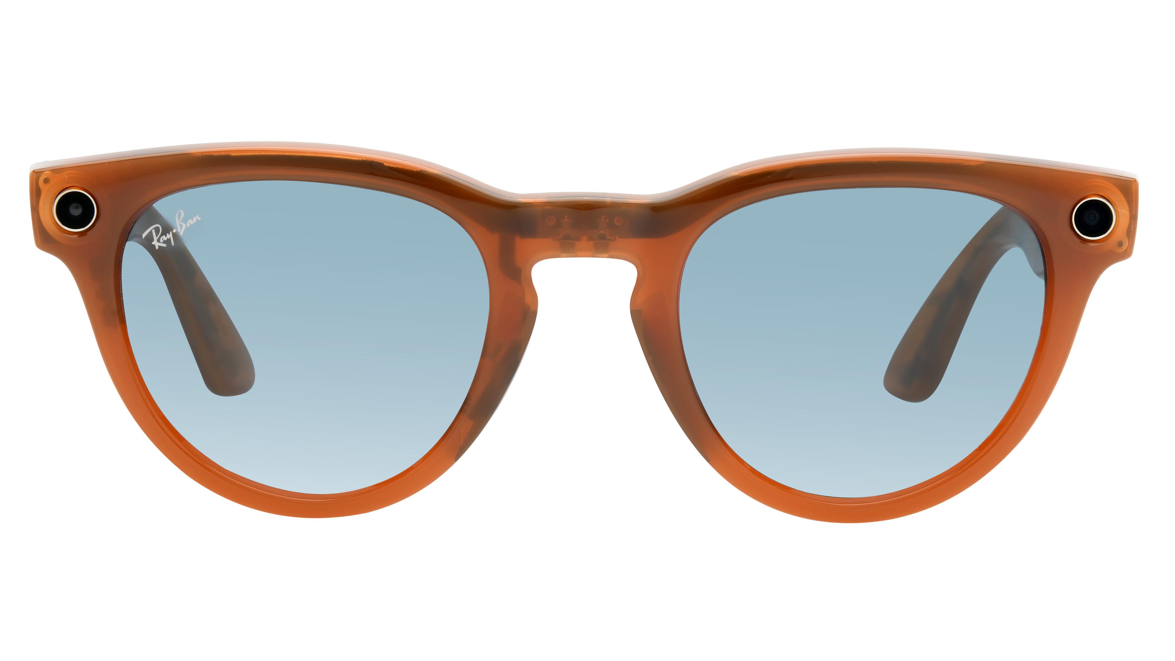 Lunettes de soleil Ray-Ban Mixte Marron Pantos Rw4009 Face