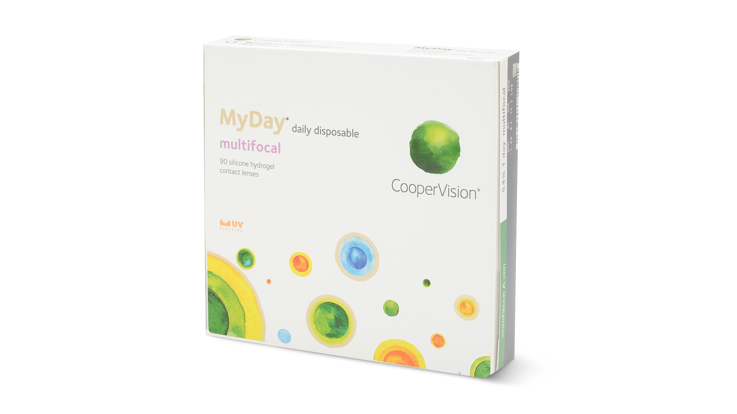 Lentilles de contact MyDay Multifocal Low Boîte de 90
