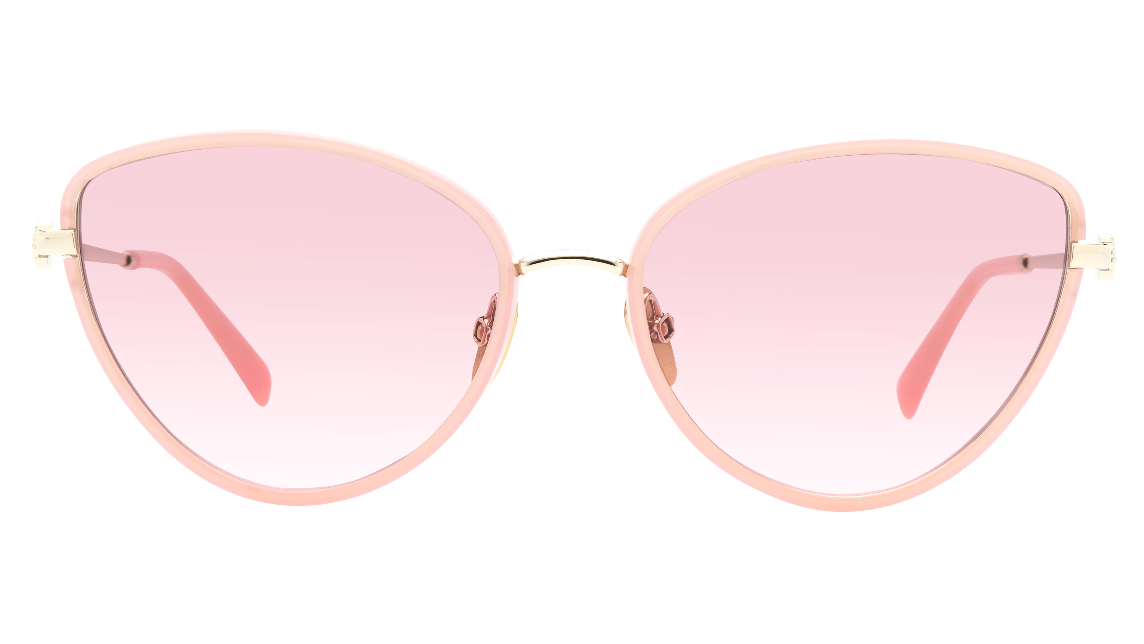 Lunettes de soleil Maje Femme Rose Papillon MJ7033 Face
